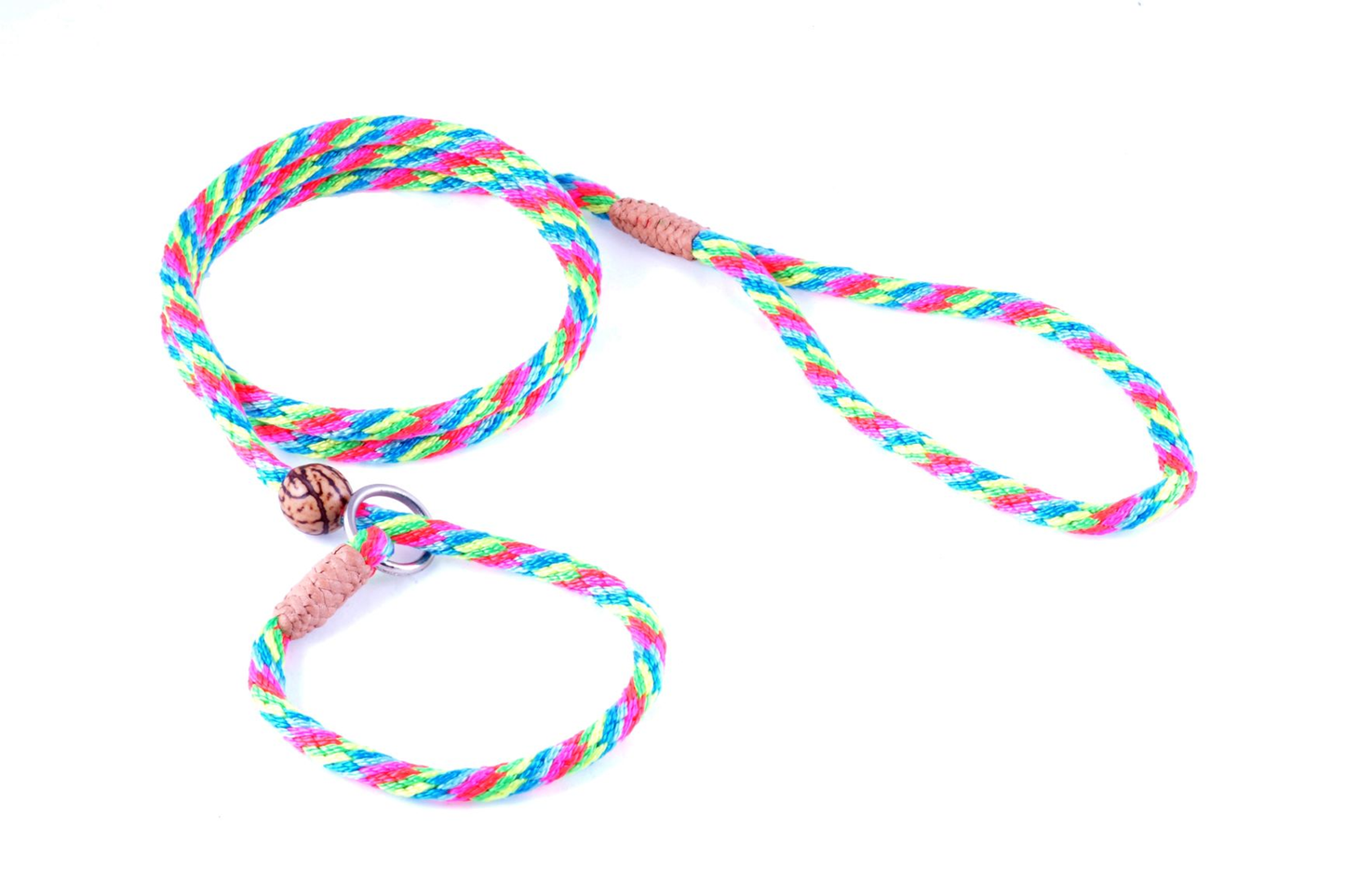 Alvalley Nylon Slip Lead with Stopper (4 ft x 6 mm)