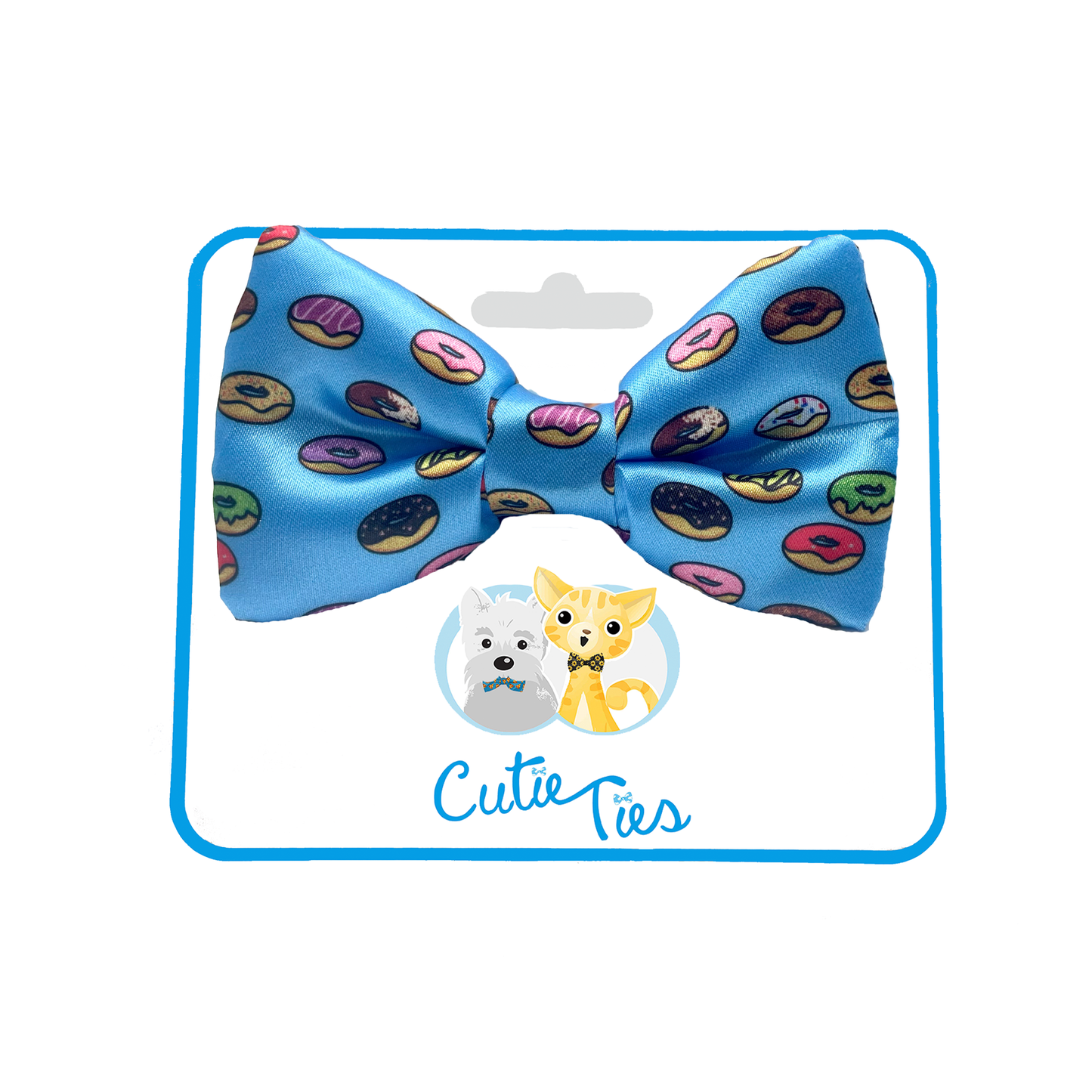Cutie Ties Dog Bow Tie - Foodie & Tie-Dye Designs