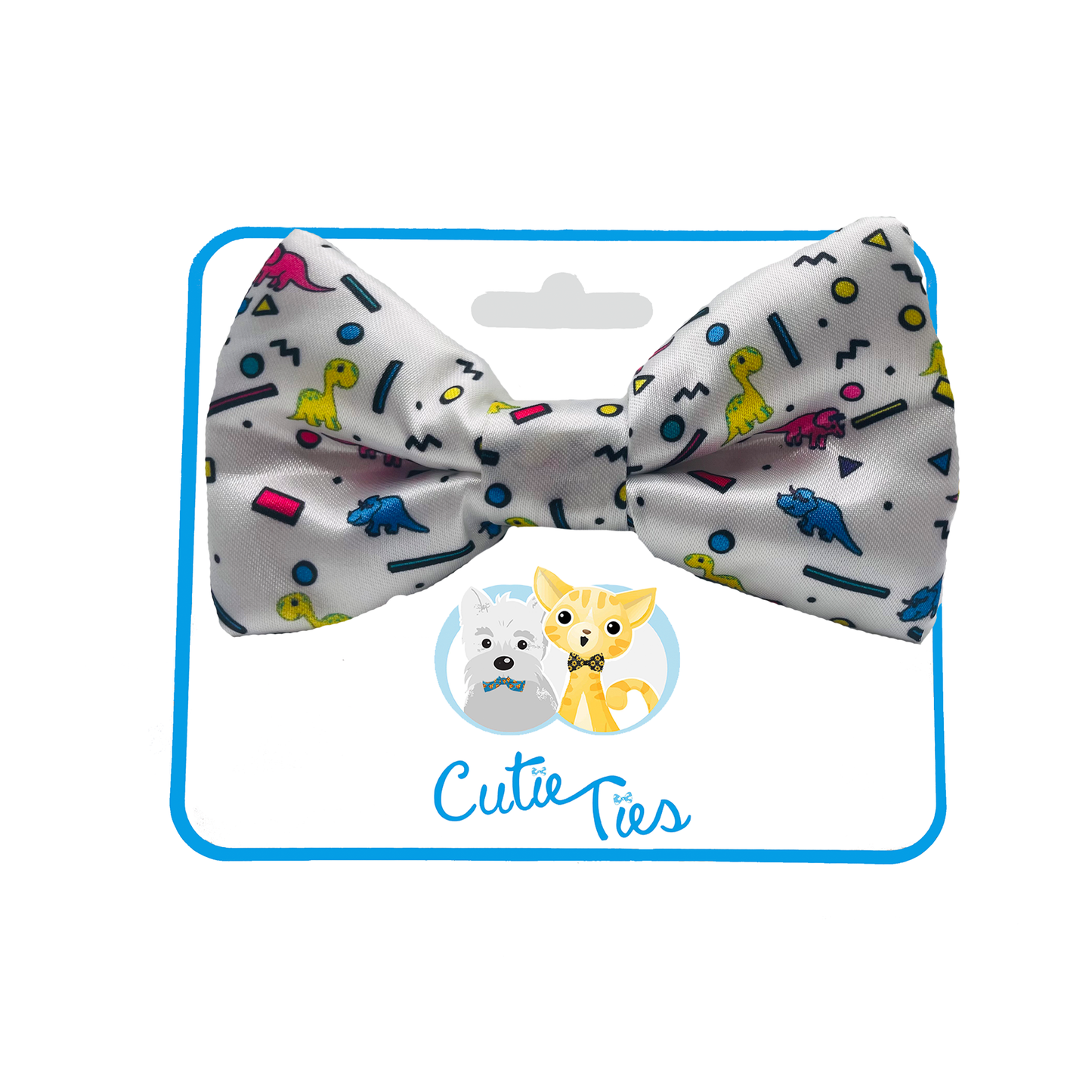 Cutie Ties Dog Bow Tie - Playful Pattern Designs