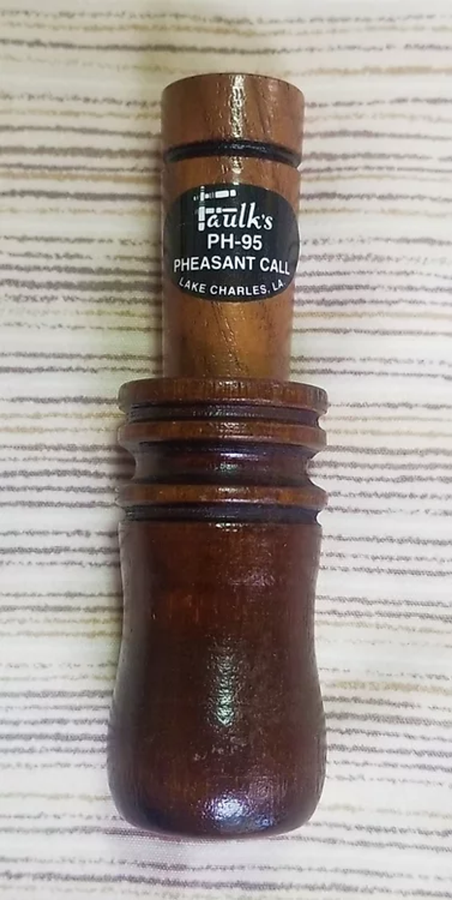 Faulk's Pheasant Call