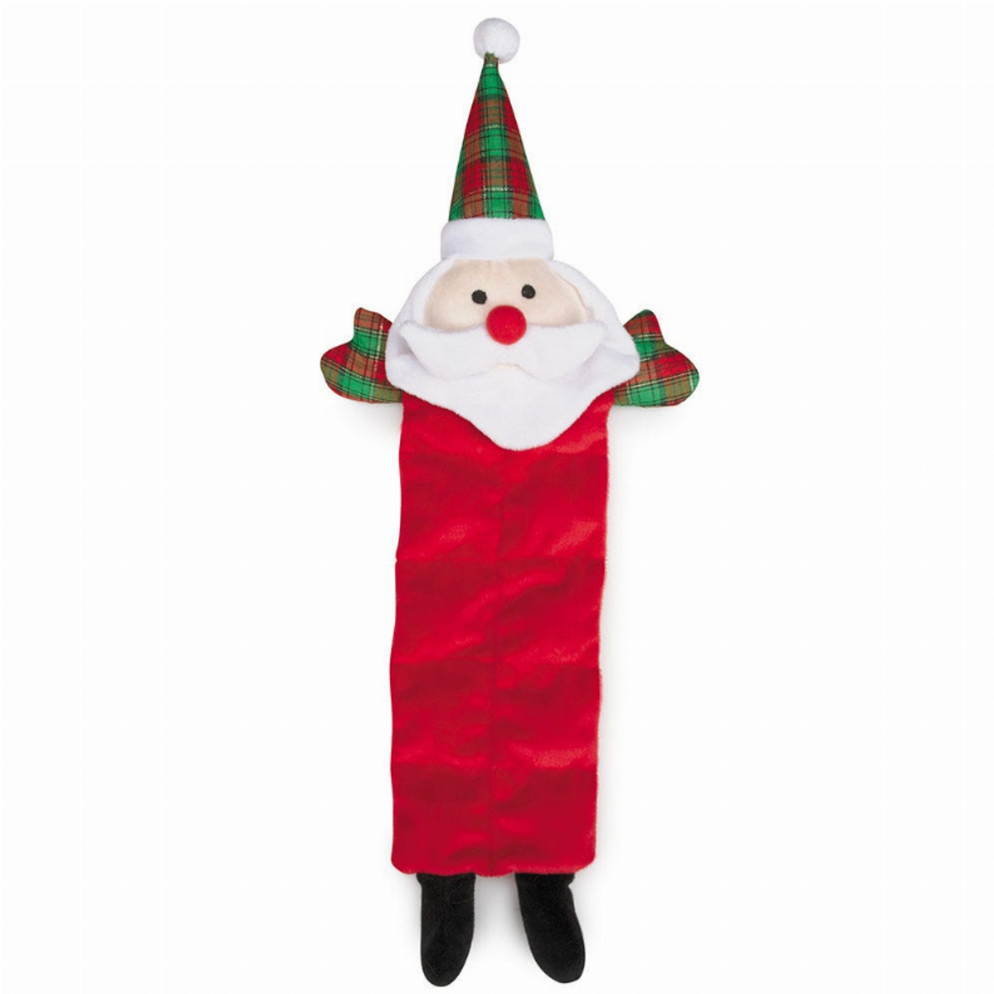 Griggles Holiday Squeaktacular Santa Dog Toy