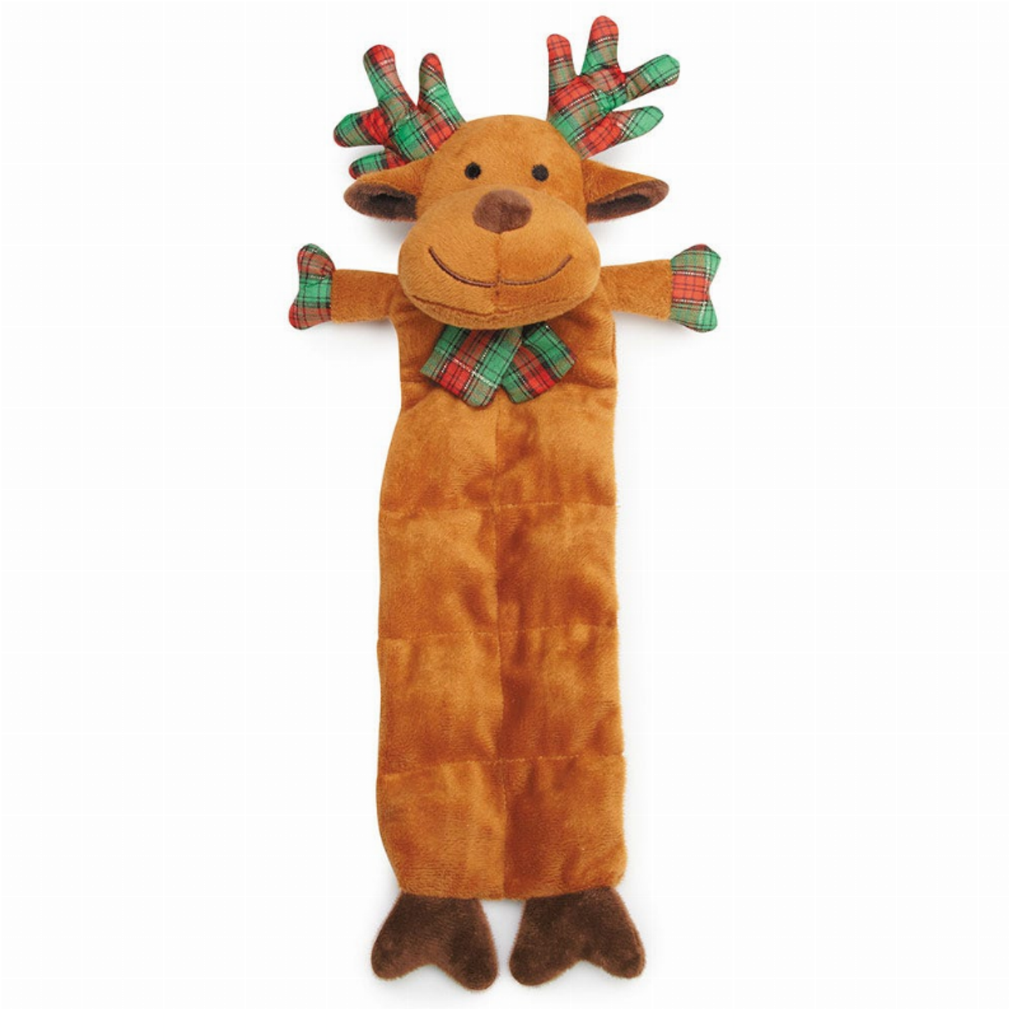 Griggles Holiday Squeaktacular Reindeer Dog Toy