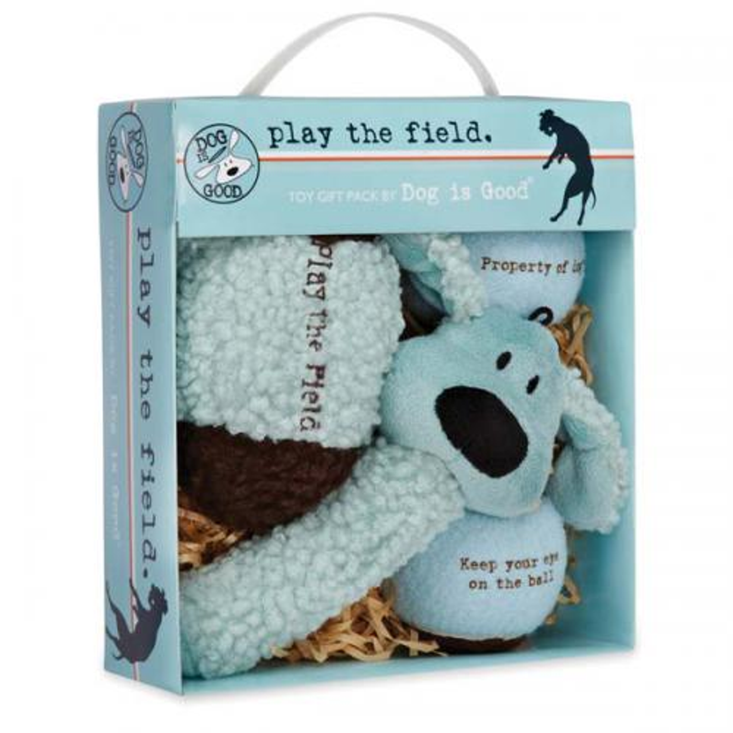 Dog is Good Play the Field 4-Piece Toy Gift Pack