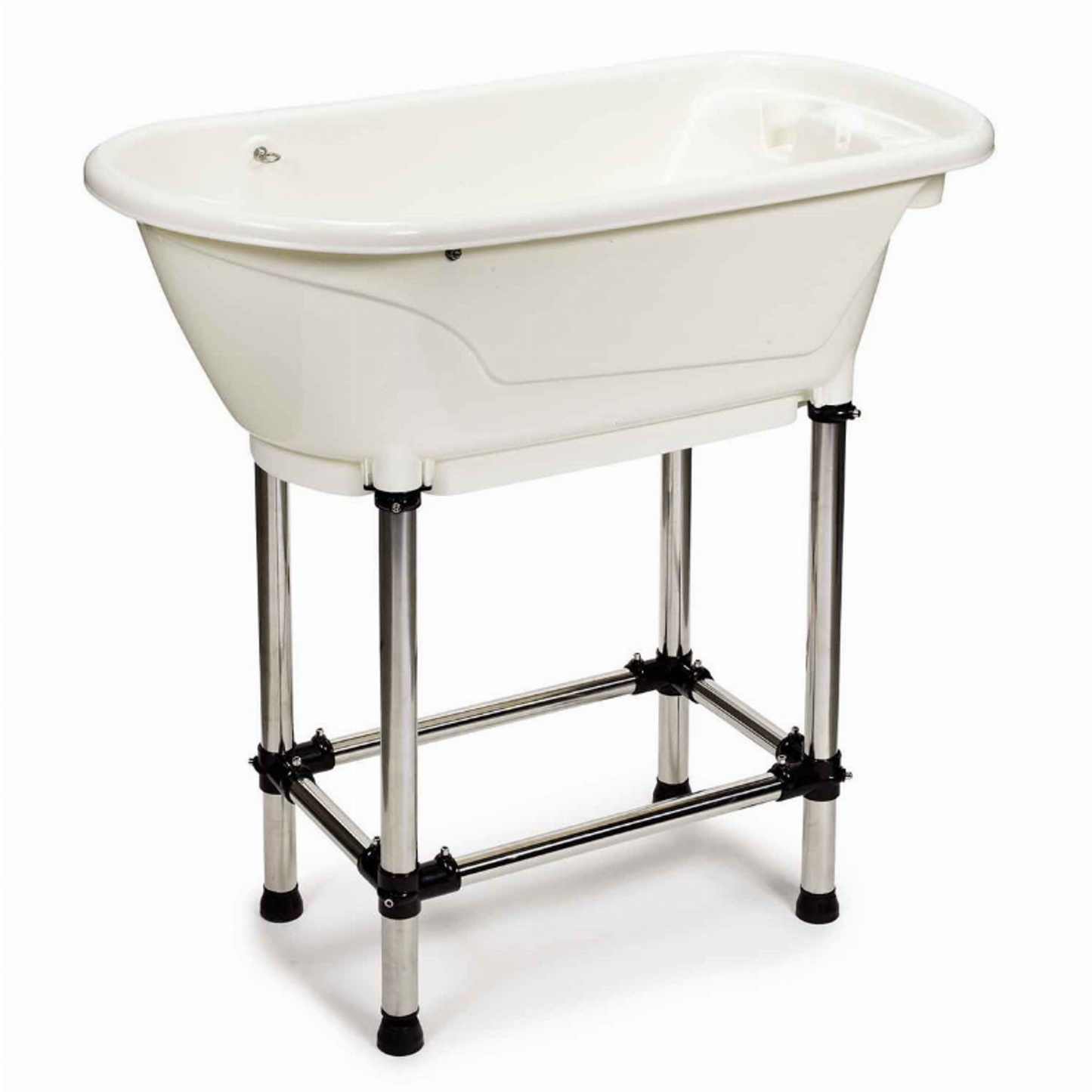 Master Equipment Bathe and Go Grooming Tub Ivory