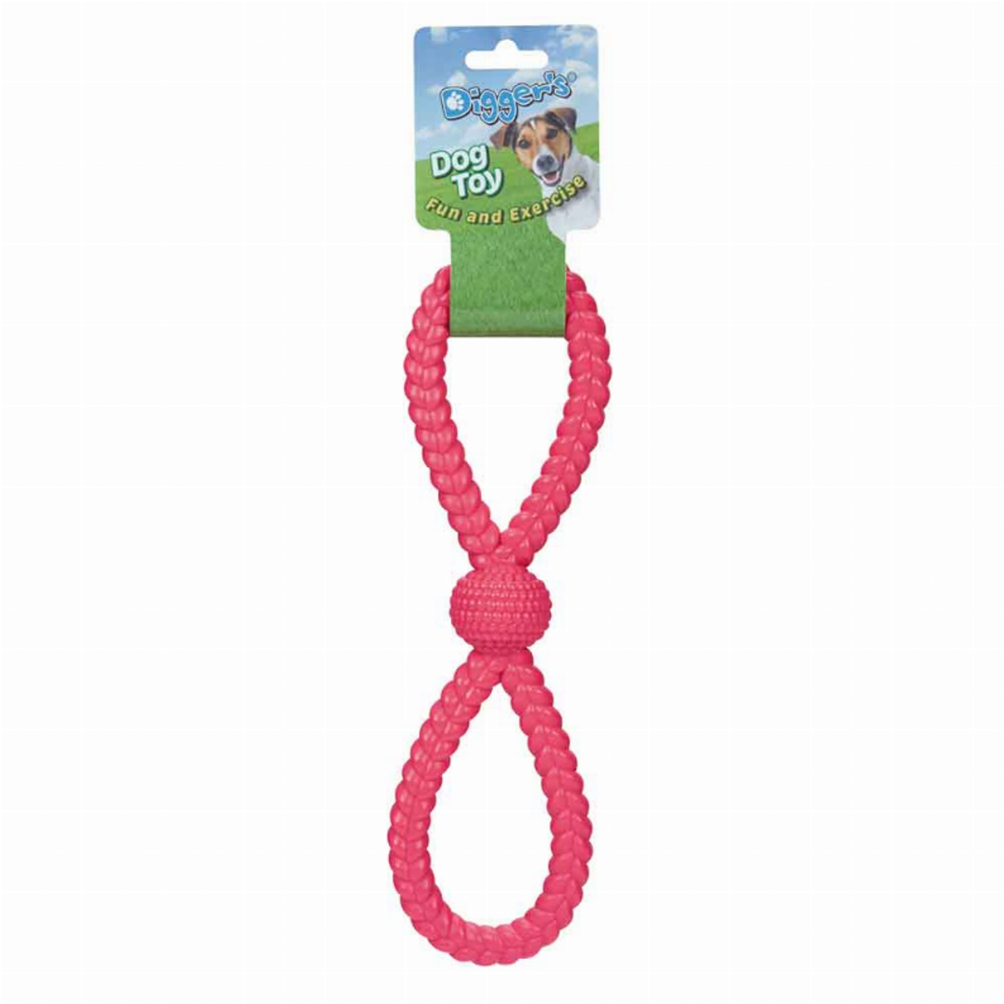 Digger's Figure 8 Tugger Dog Toy