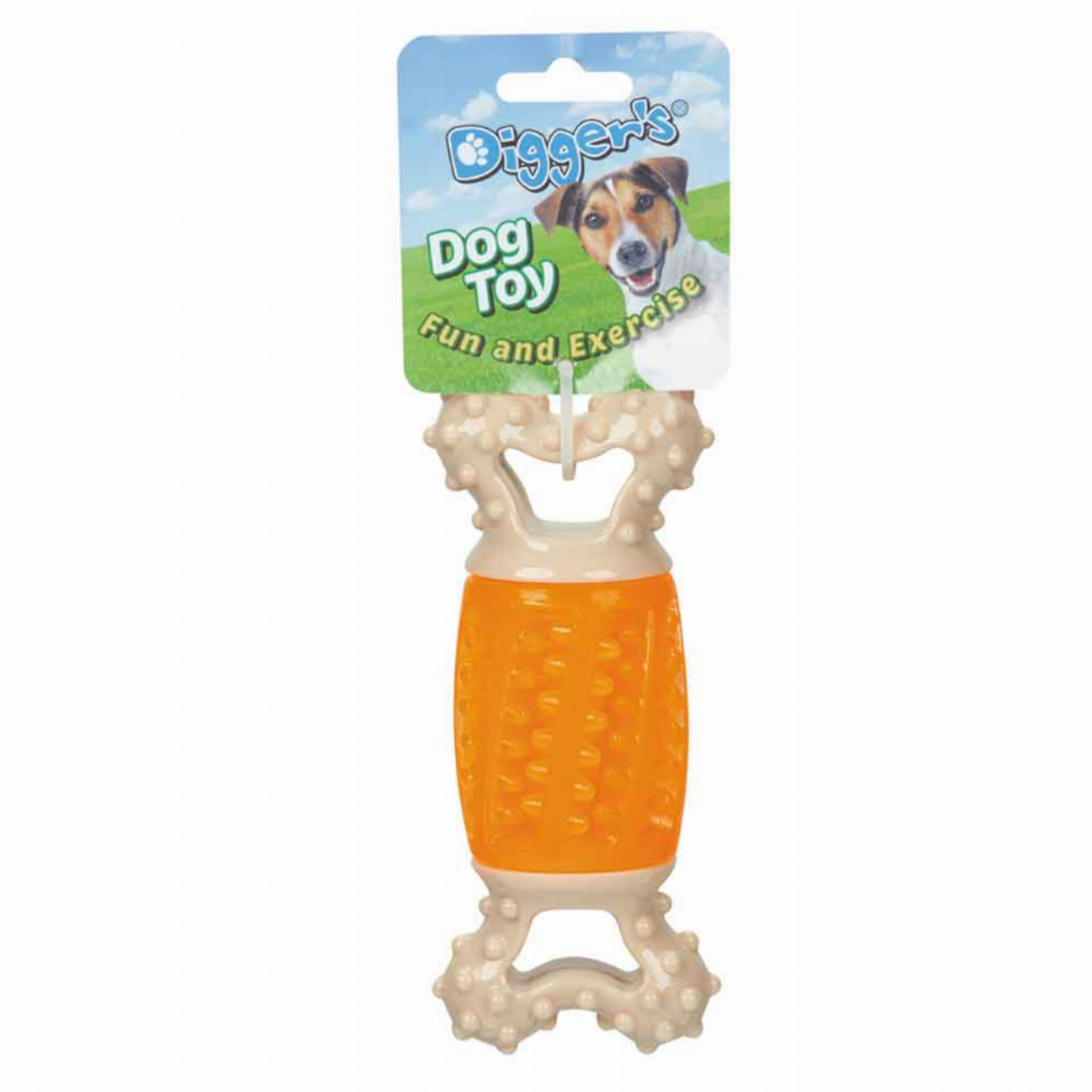 Digger's Giggle Bone Dog Toy