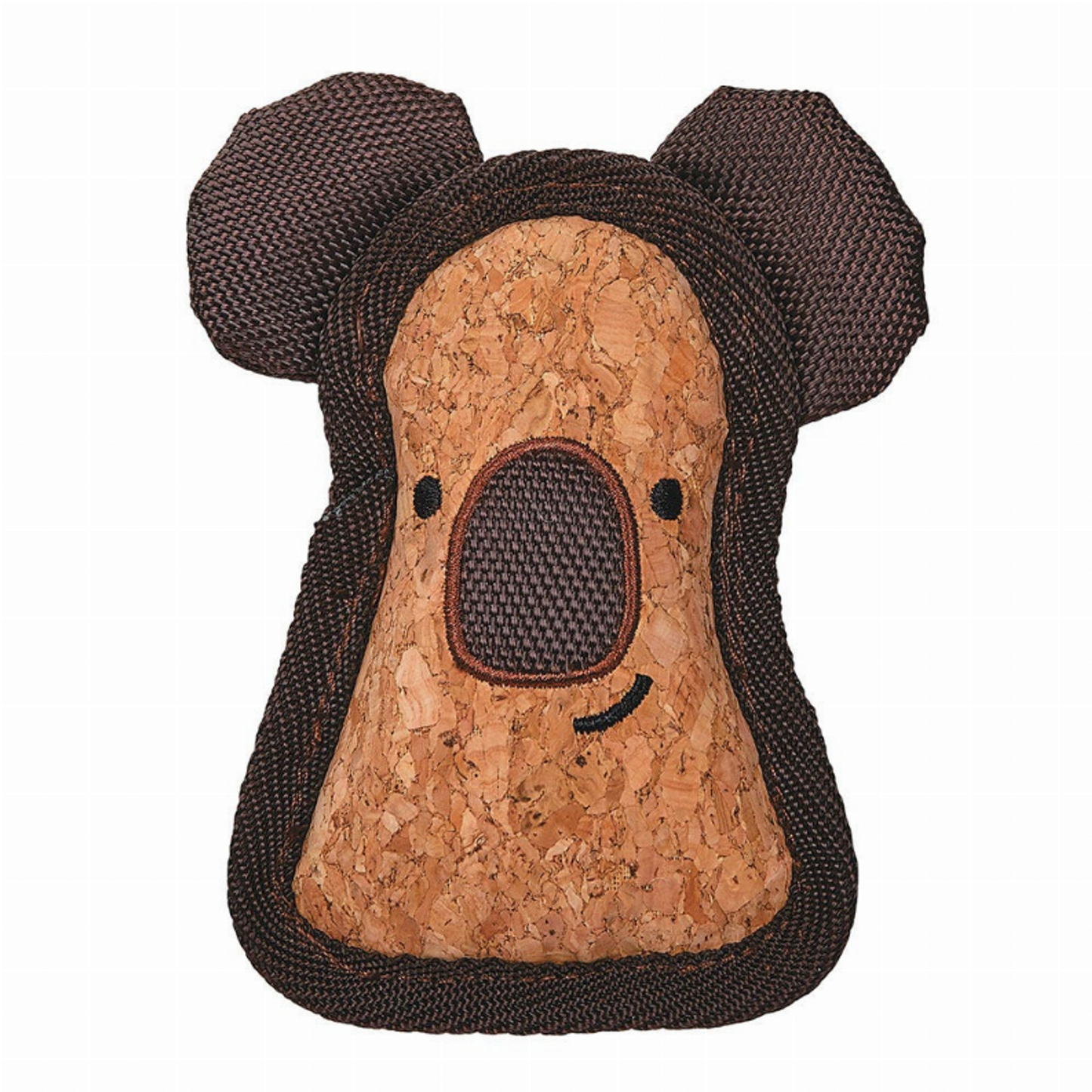 Zanies Corkie Mini Koala Plush Dog Toy