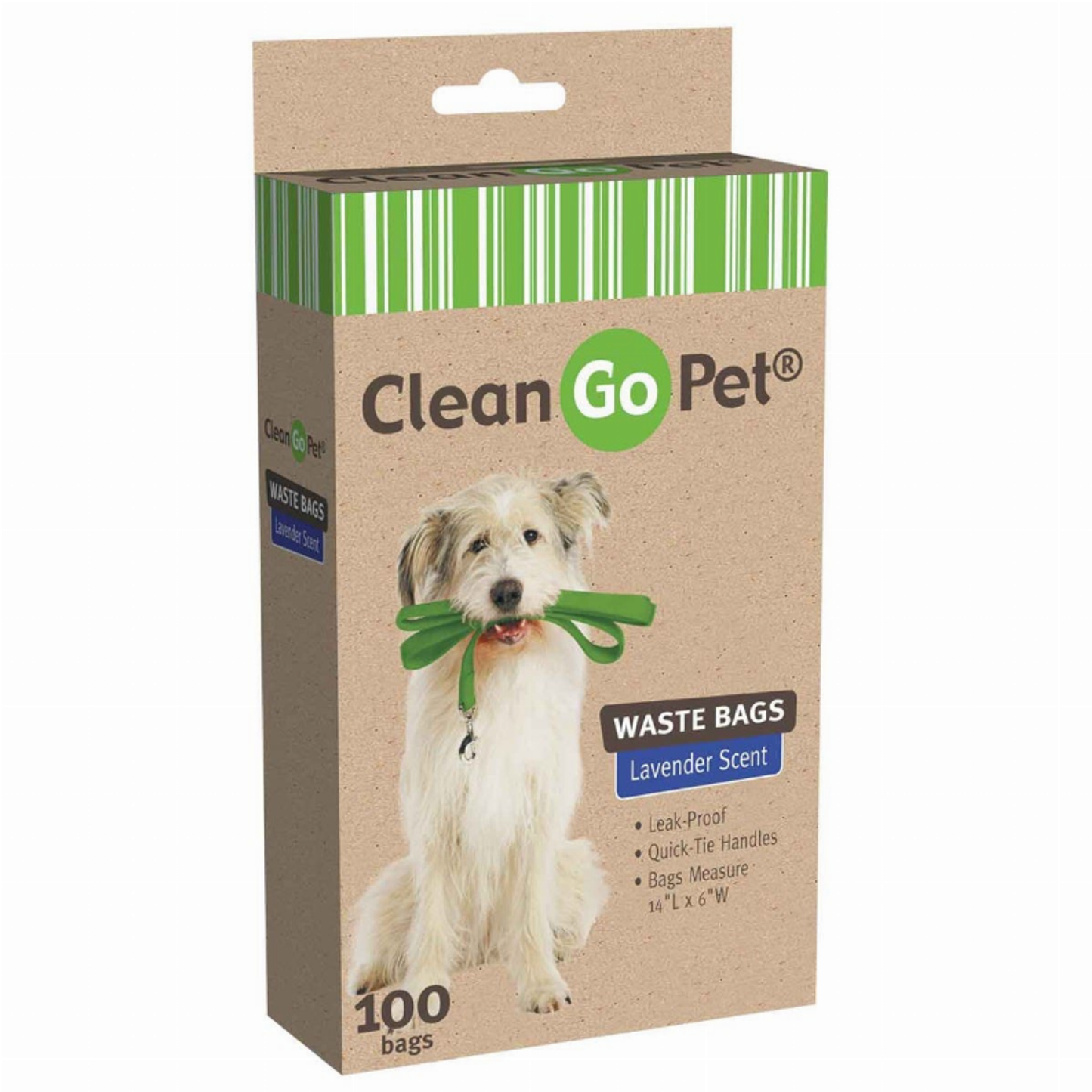 Clean Go Pet Lavender Scent Doggy Waste Bags 100 Count