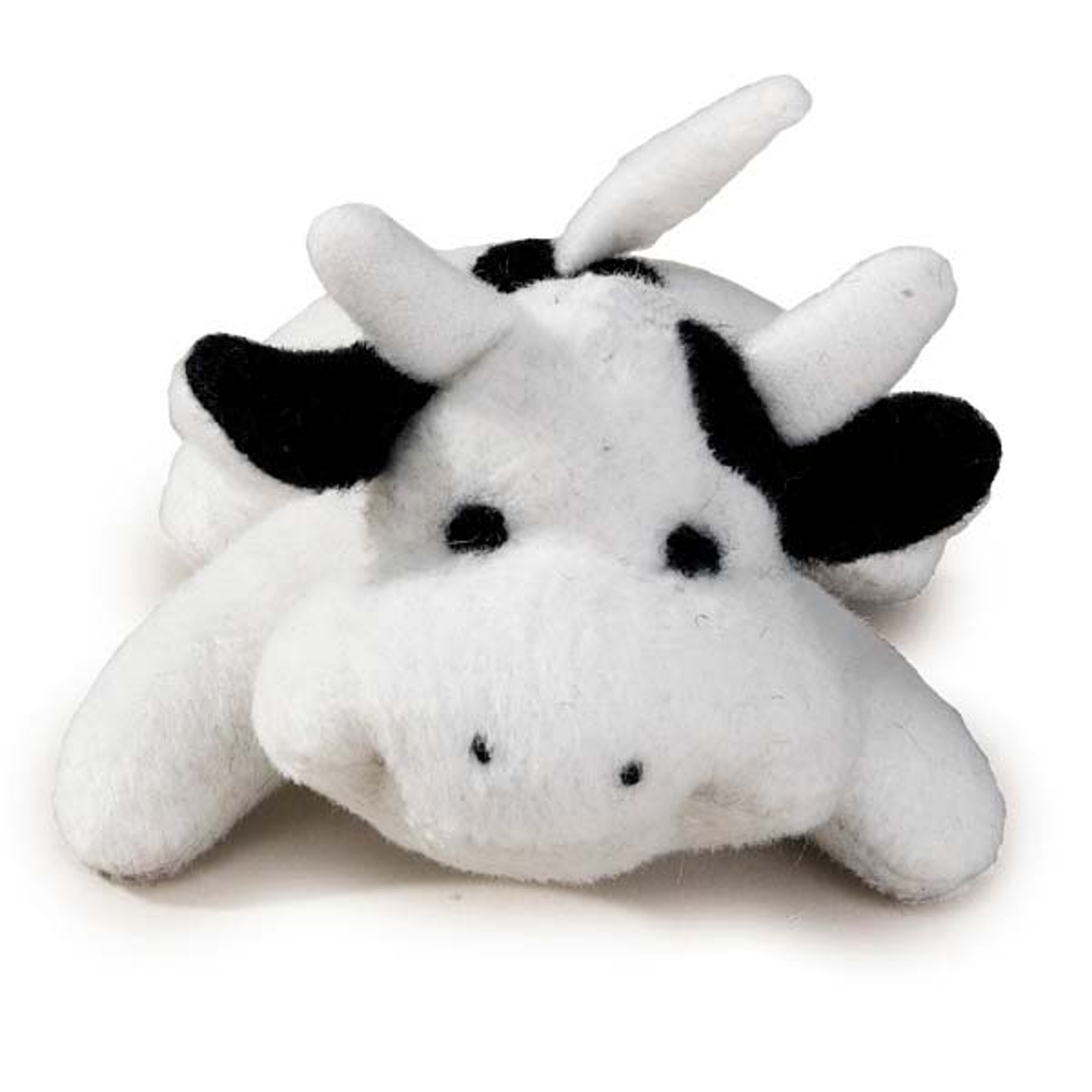 Zanies Bitty Buddy Moo 3-Inch Plush Dog Toy