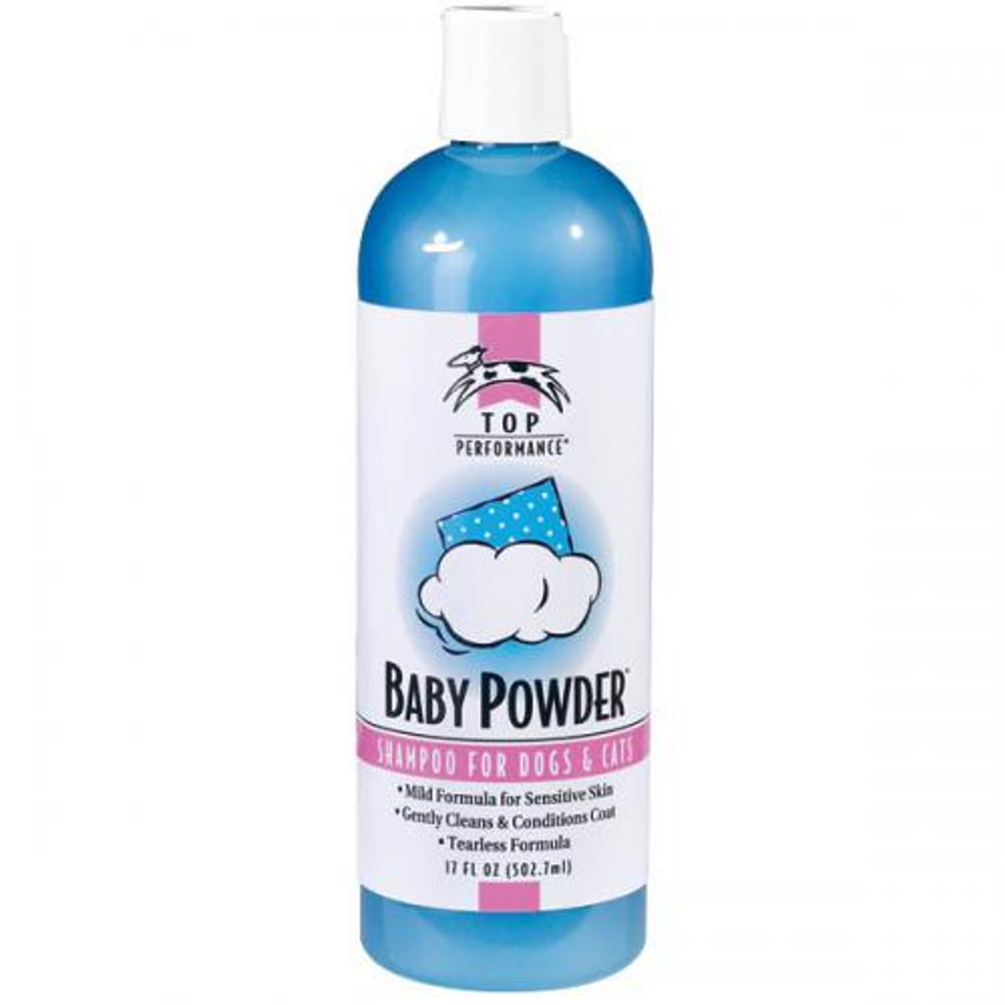 Top Performance Baby Powder Dog Shampoo 17 oz