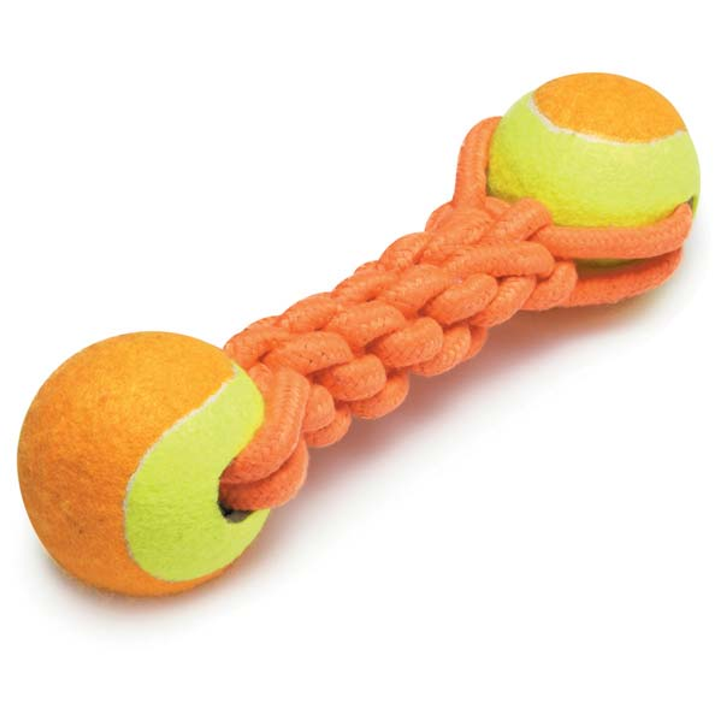 Griggles Ruff Rope Mega Tennis Tugger Dog Toy (Orange)