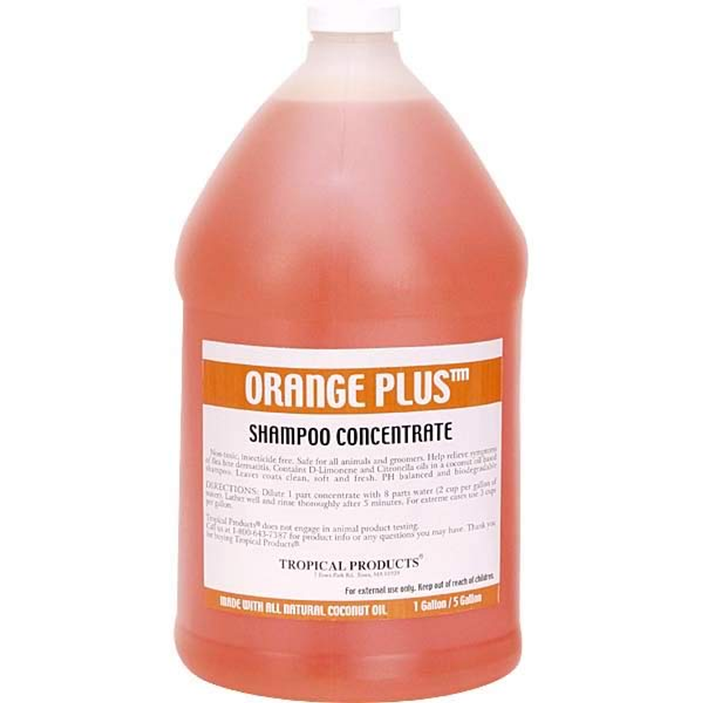 Tropical Orange Plus Pet Shampoo, 1 Gallon