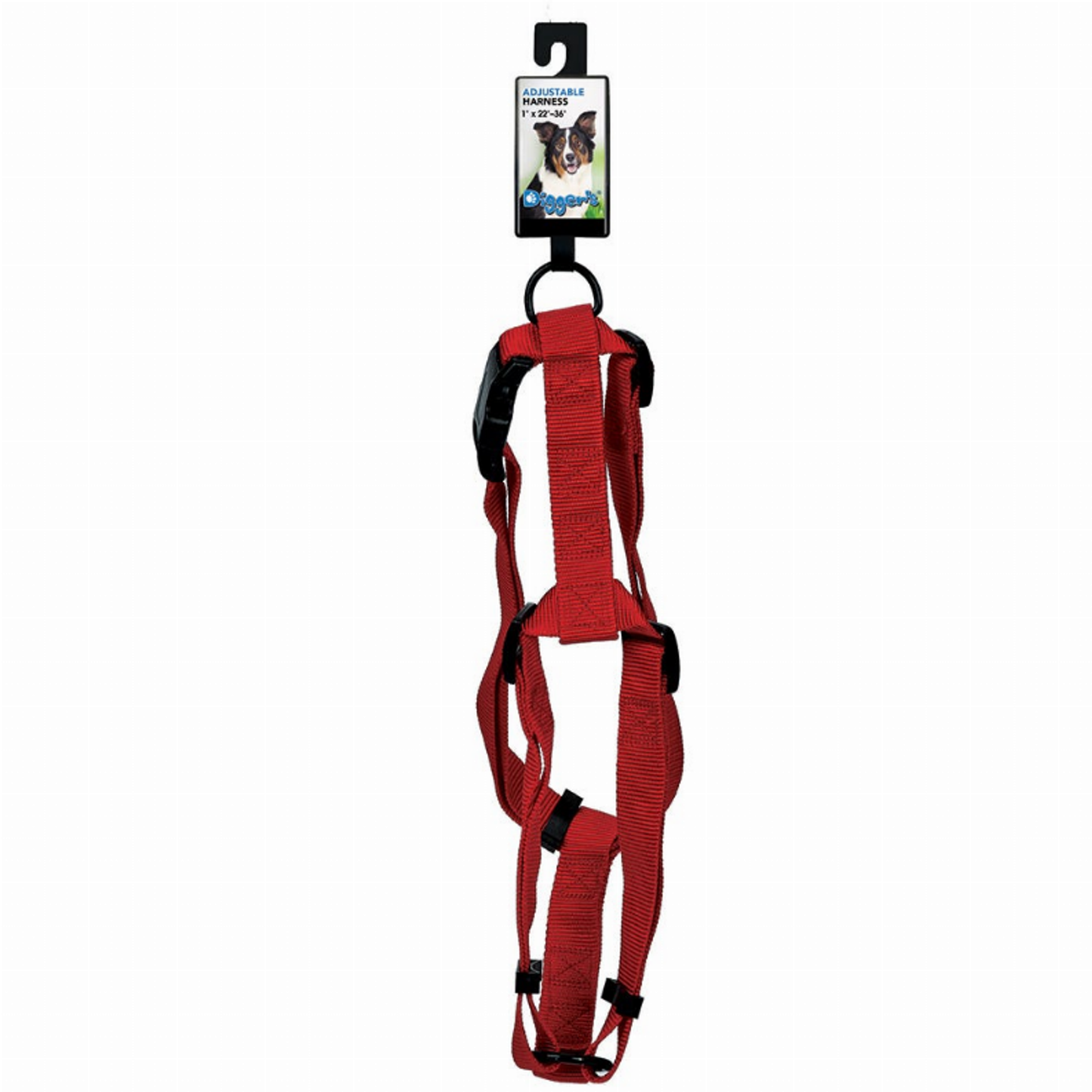 Digger's 1 in Adjustable Nylon Dog Harness