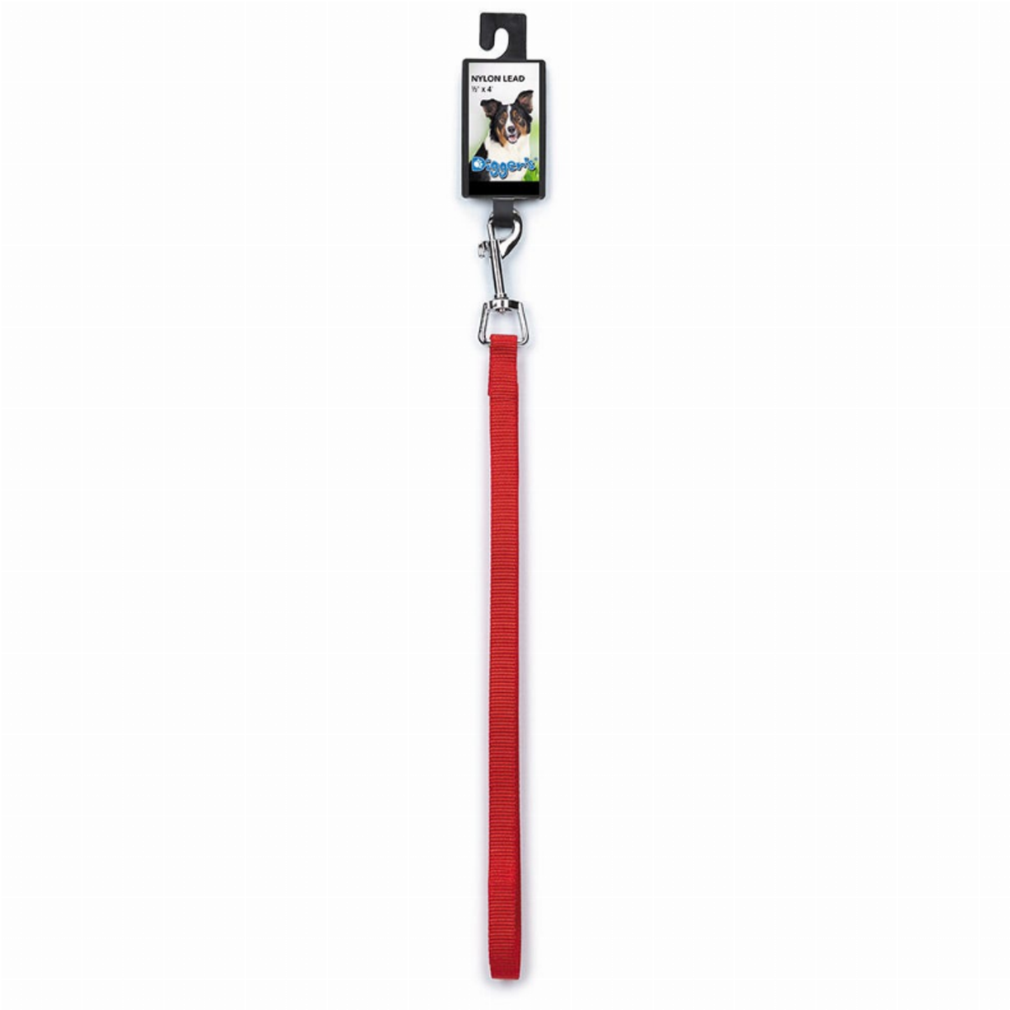 Digger's 1/2 in Nylon Dog Leash, 48 in