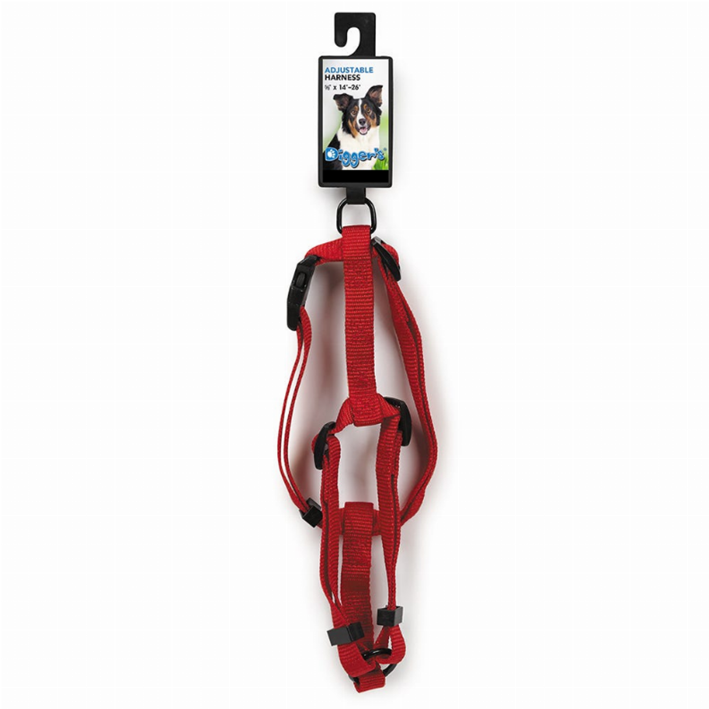 Digger's 5/8 in Adjustable Nylon Dog Harness