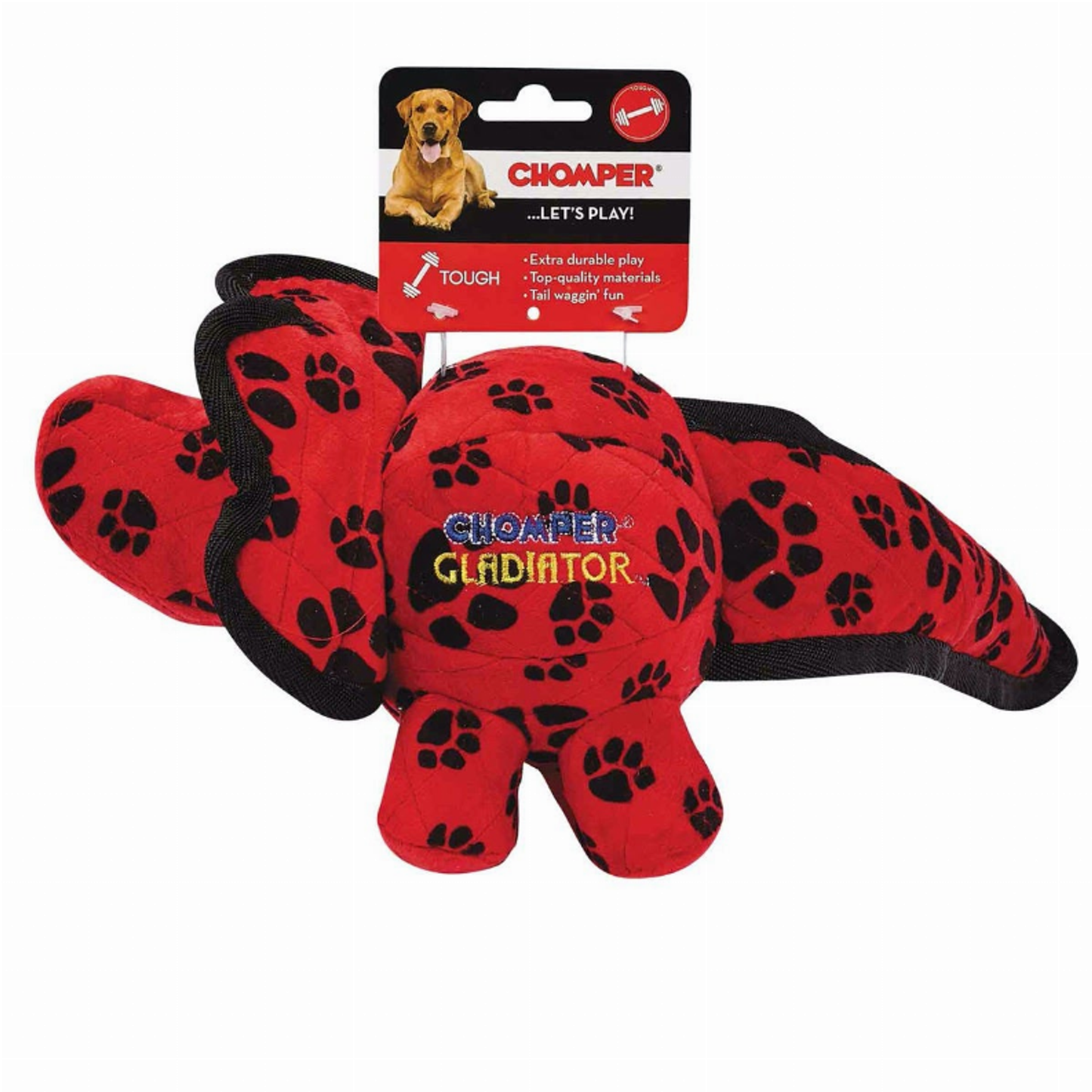 Chomper Gladiator Tuff Dino Dog Toy