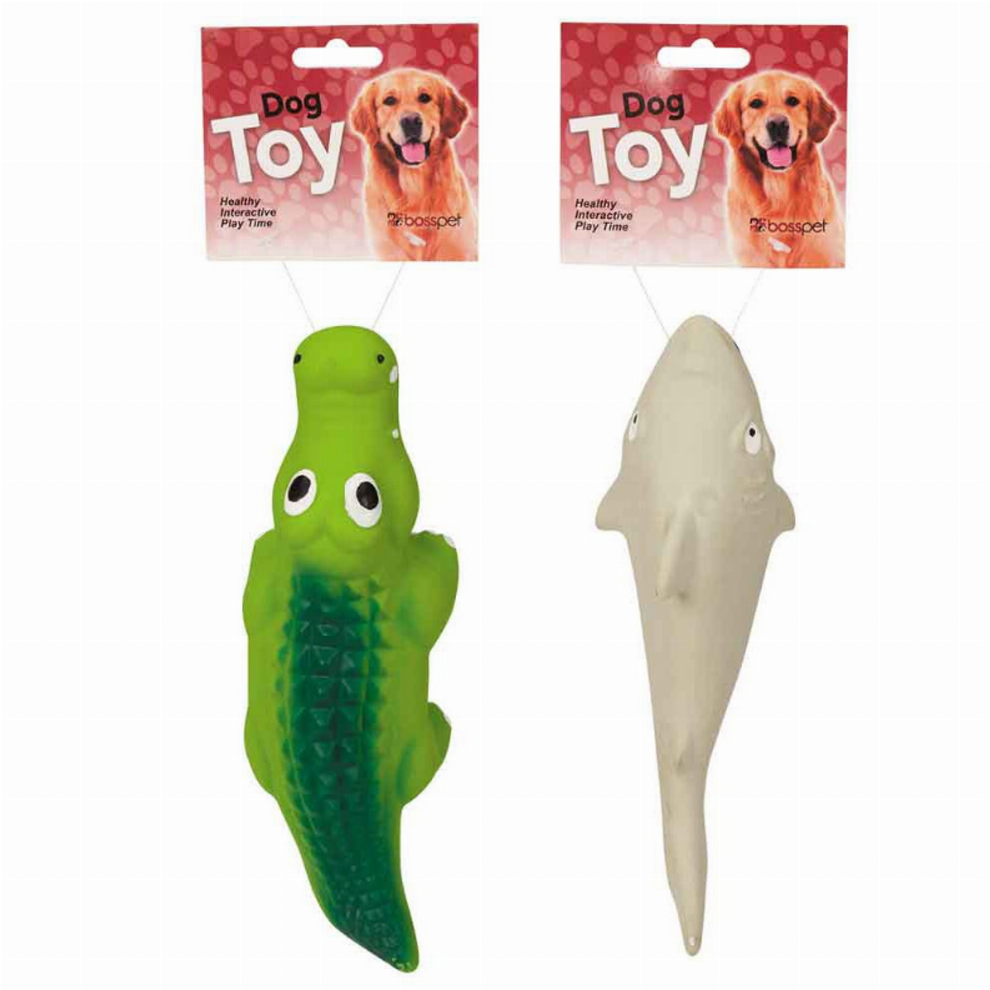 Boss Pet Latex Sea Monsters Dog Toy