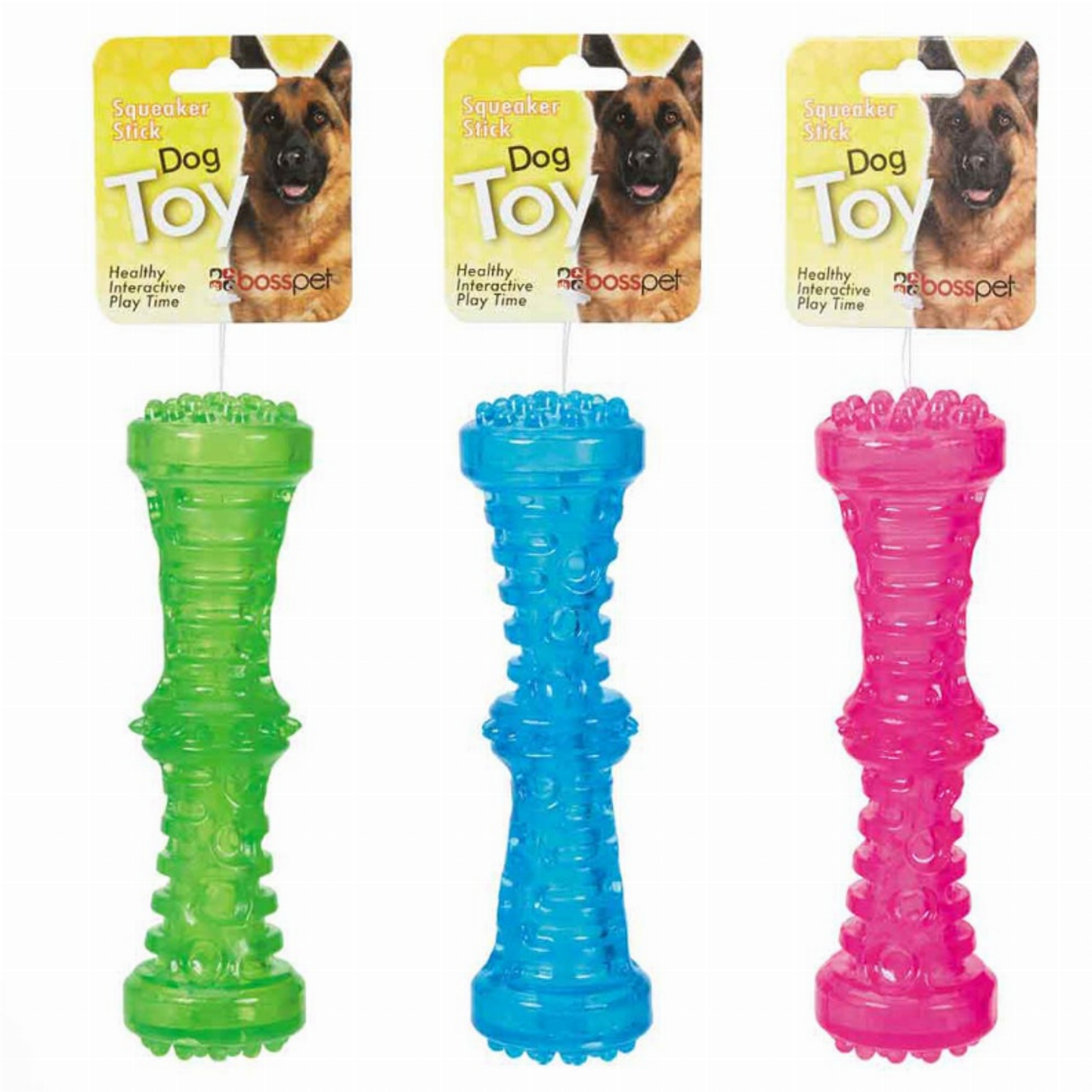 Boss Pet TPR Dog Toy with Squeaker