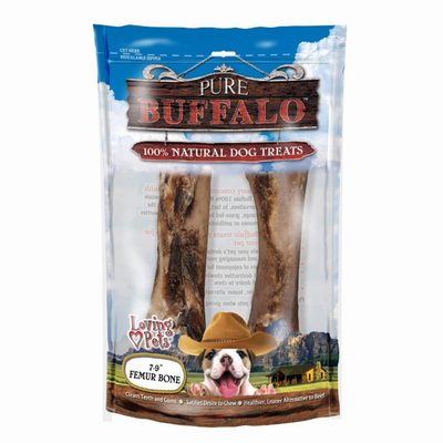 Loving Pets Meaty Femur Bone Dog Treat 4-6 in 2 Pack