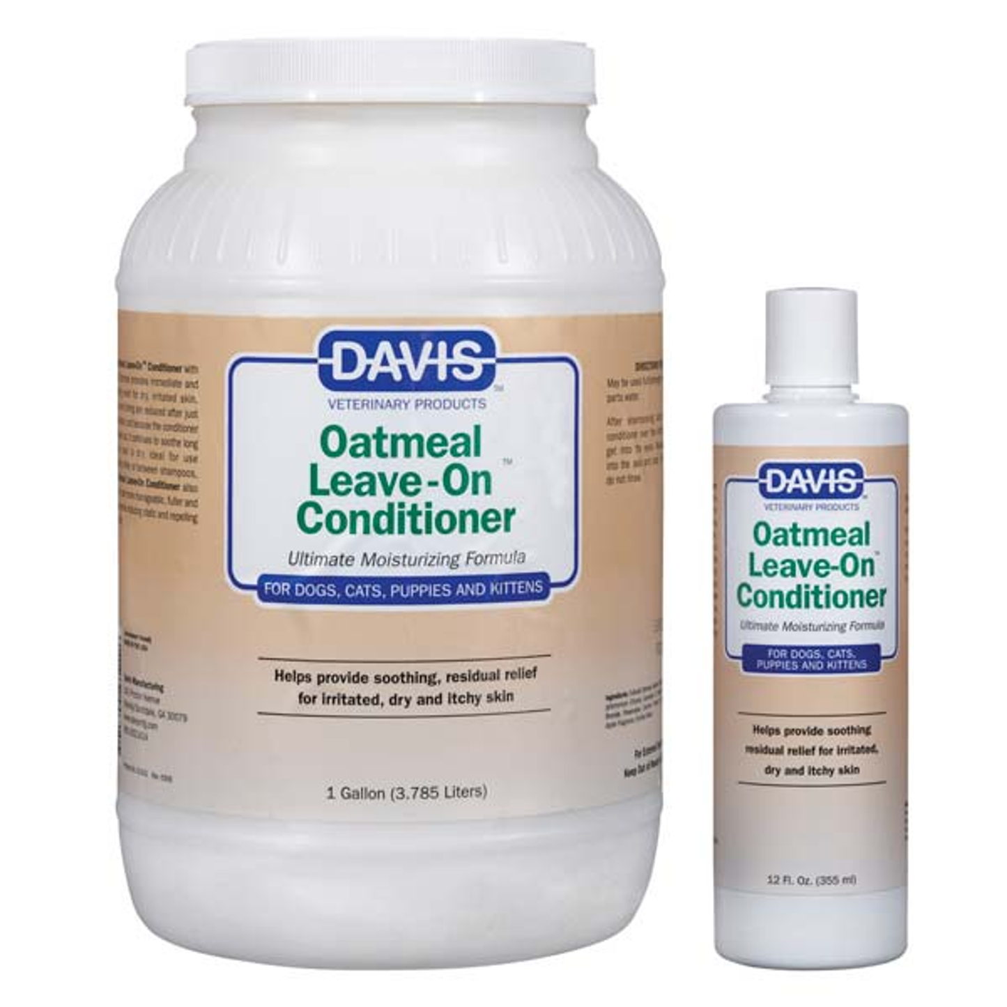 Davis Oatmeal Leave-On Pet Conditioner, 1 Gallon