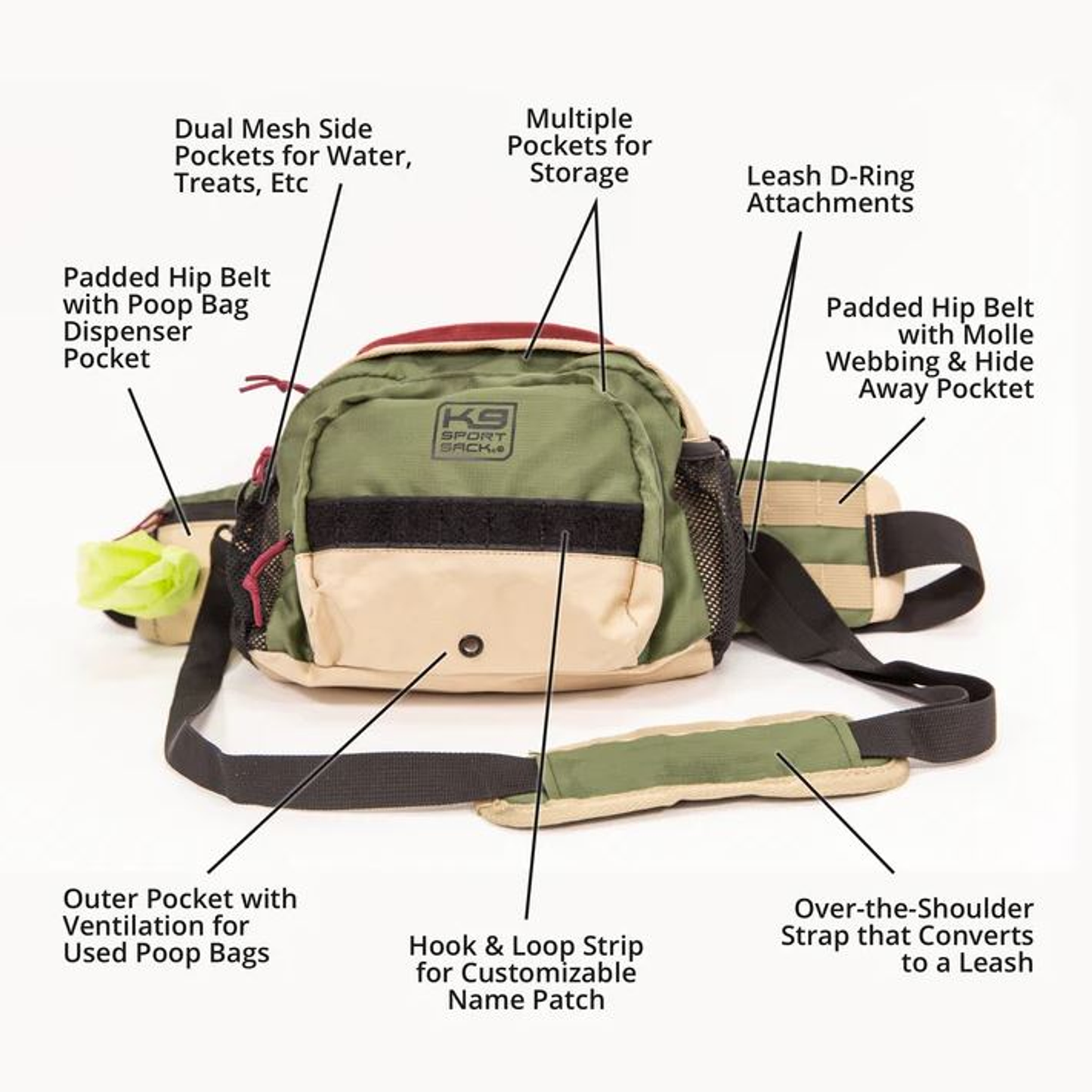 K9 Sport Sack K9 Kompanion Storage Pouch