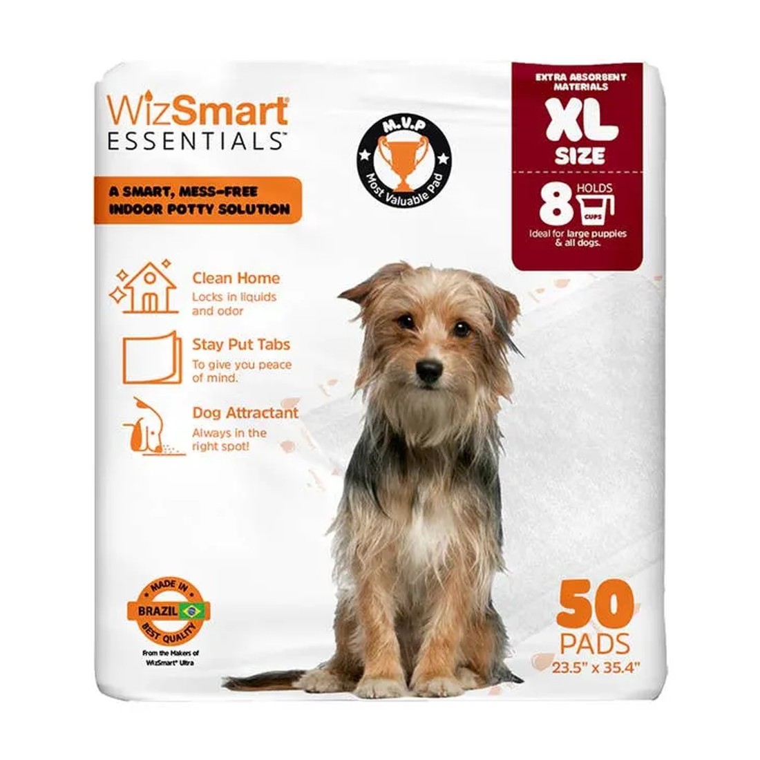 WizSmart Essentials Dog Training Pads - Extra Large