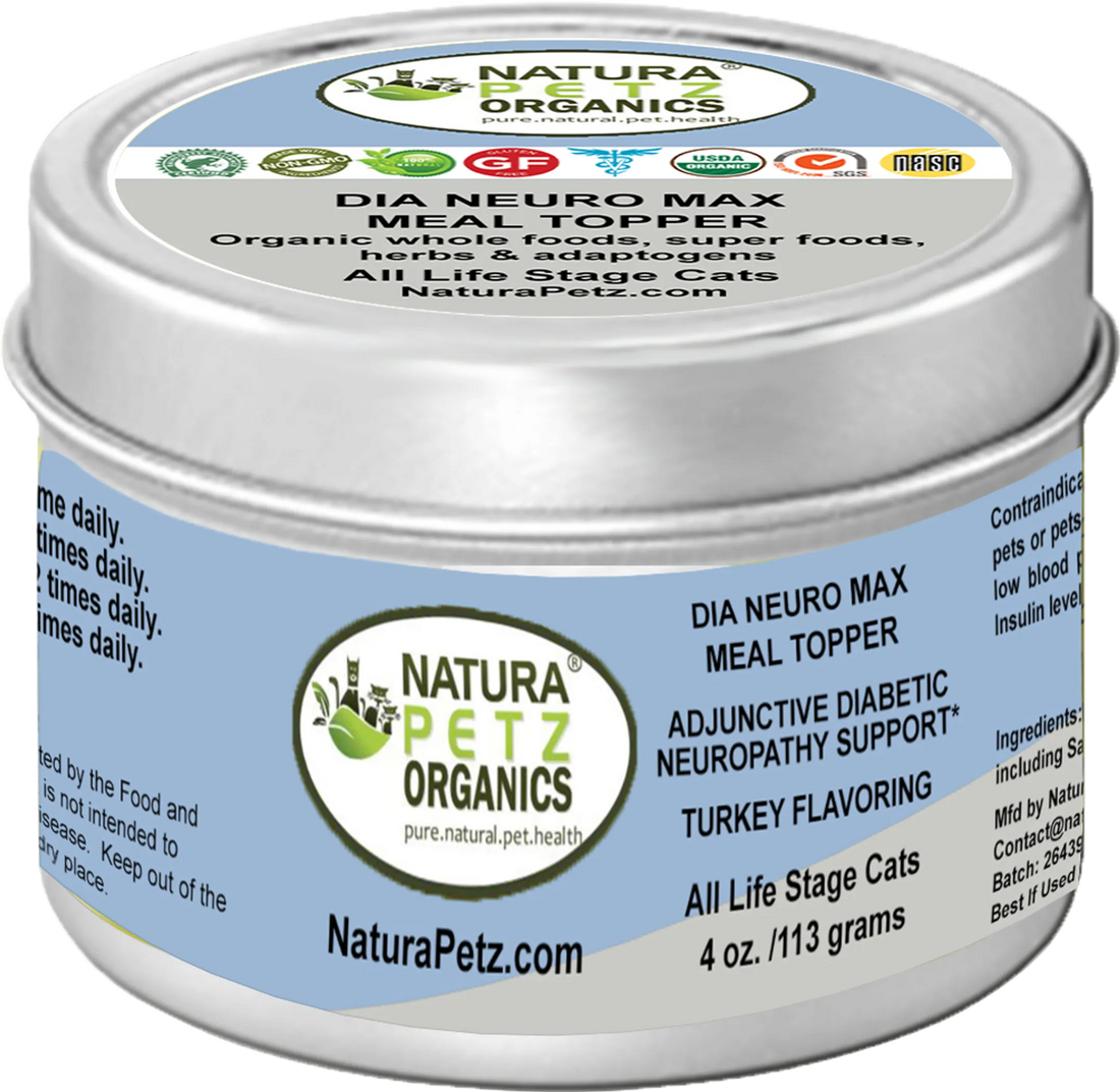 Dia Neuro Max Meal Topper* Adjunctive Diabetic Neuropathy Support* For Dogs & Cats