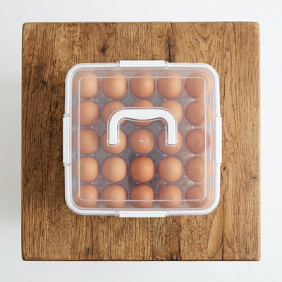 Plastic Container Two Eggs Box — lifestyle