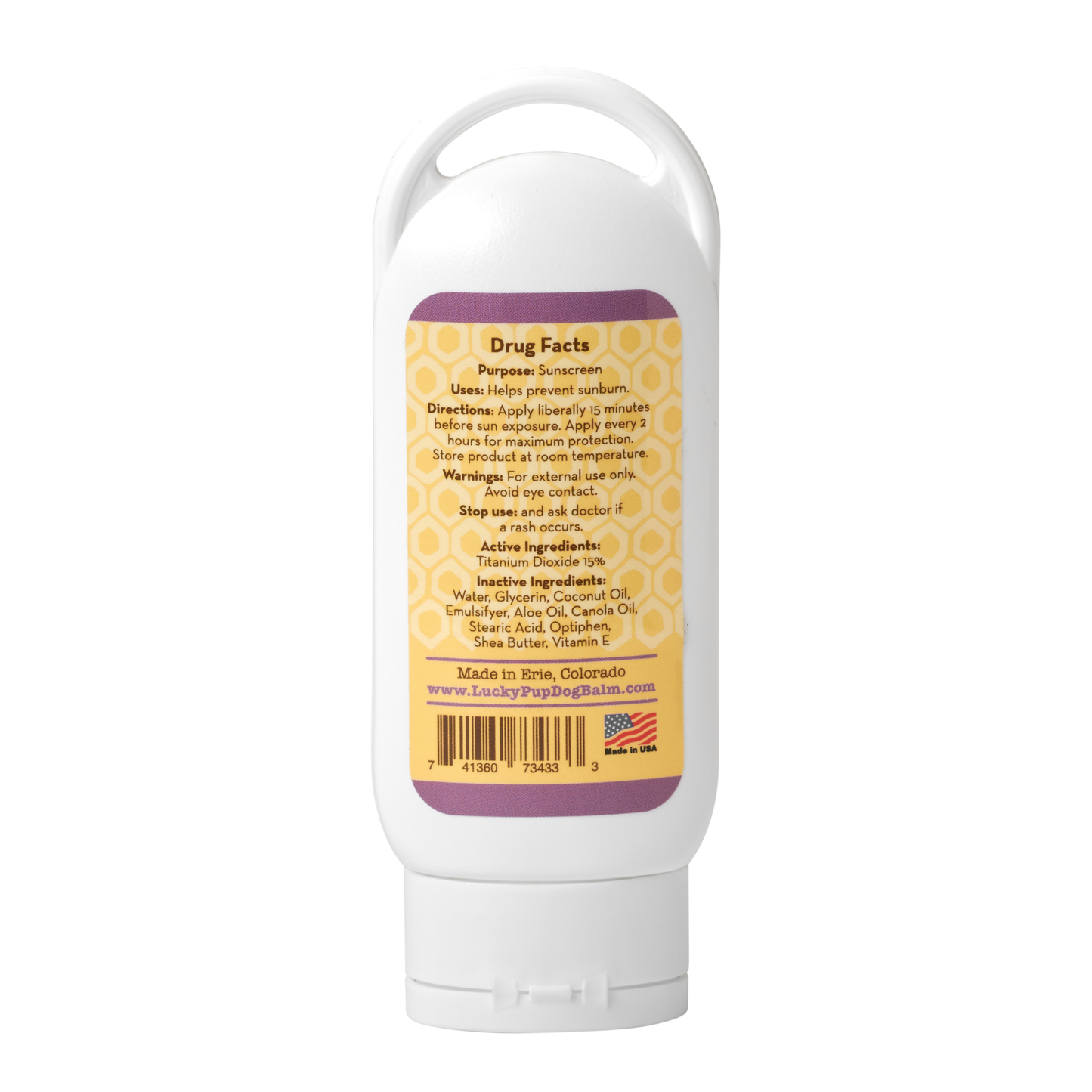 Lucky Pup SPF40 Pet Sunscreen Lotion