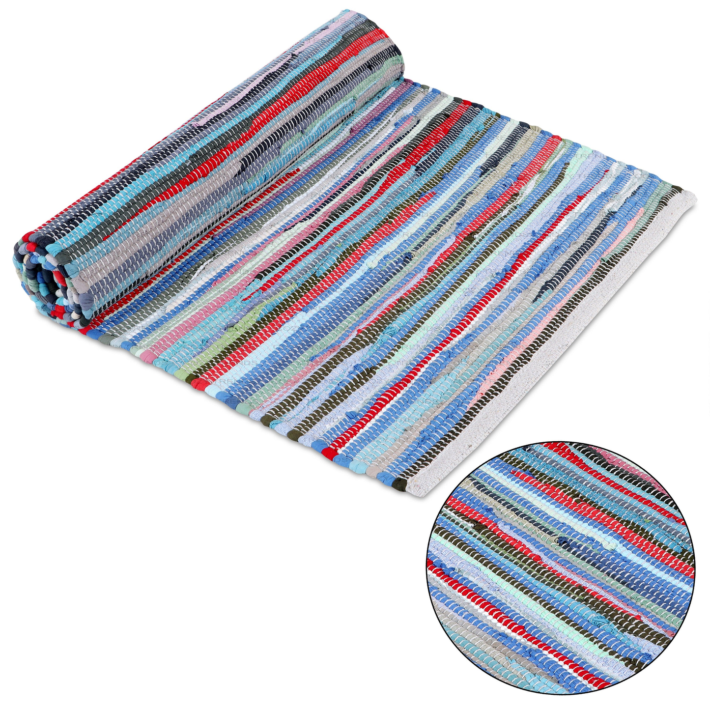 Cozy Trends Handmade Cotton Yoga & Exercise Mat (Eco-Friendly)