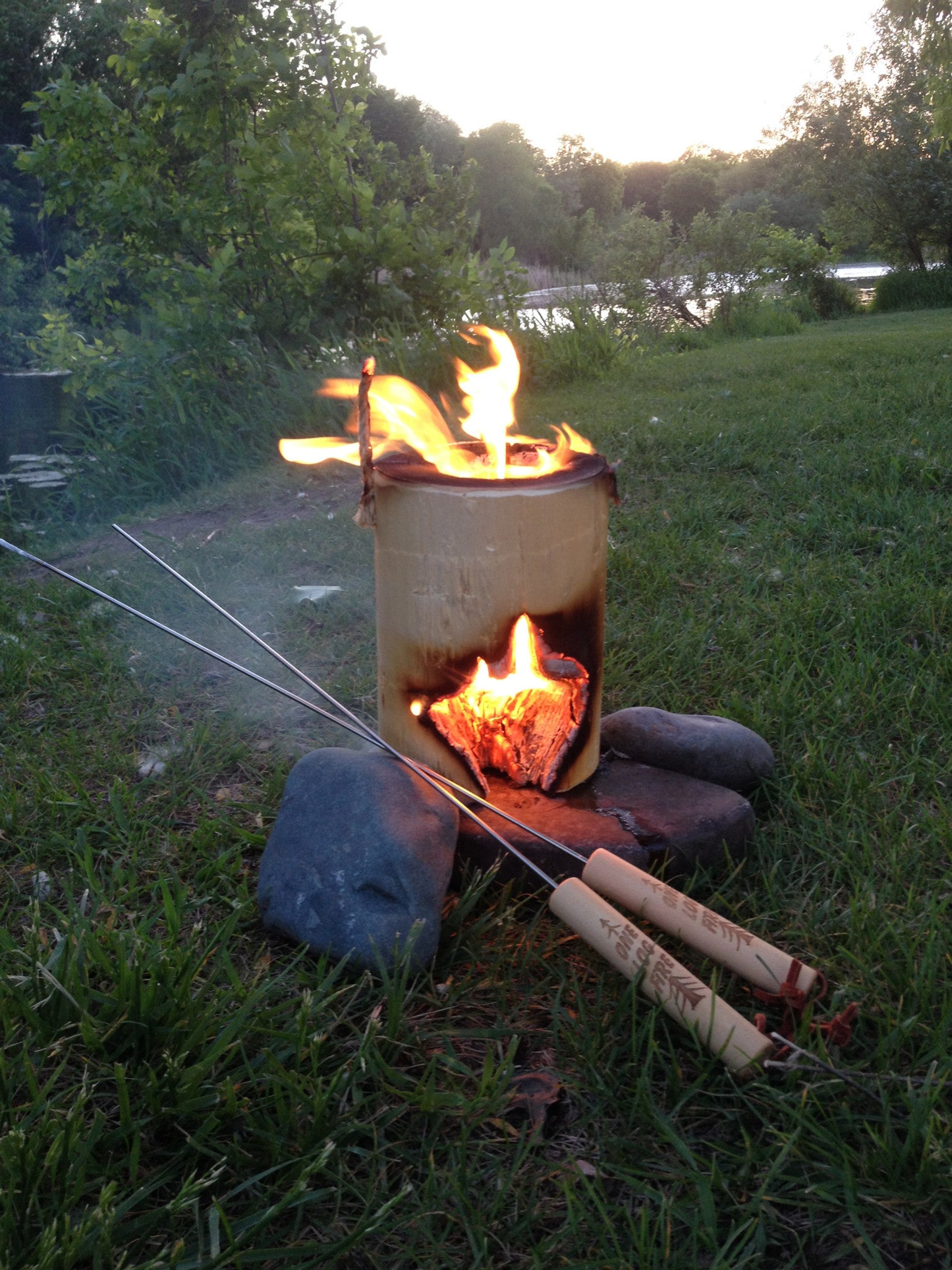 OneLogFire Roasting Sticks Combination Pack