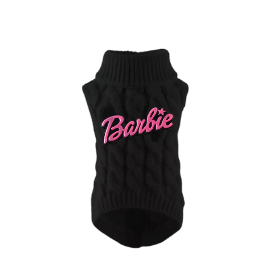Chic Fashion Doll Knit Turtleneck Dog Sweater