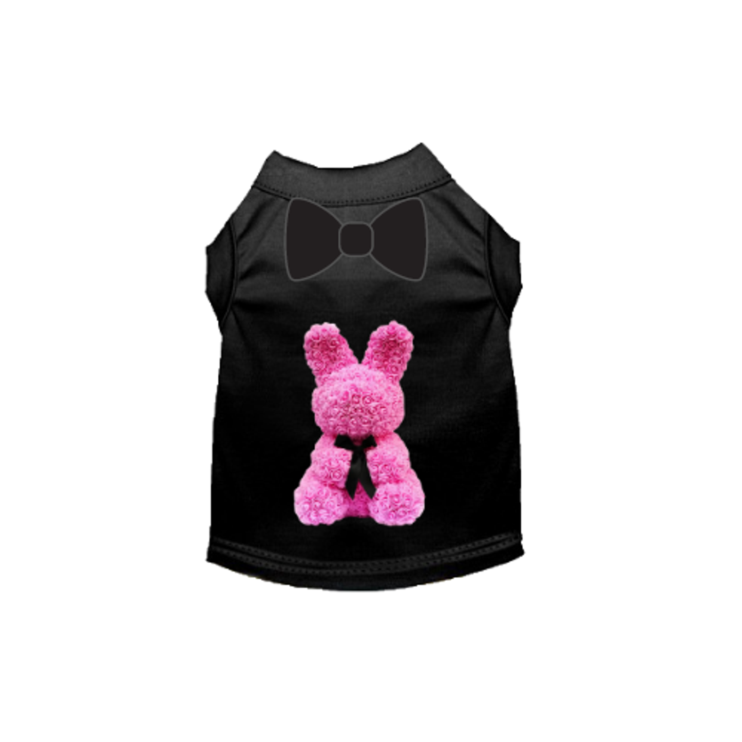 Rose Bunny Loves Me Dog Tee and Dress