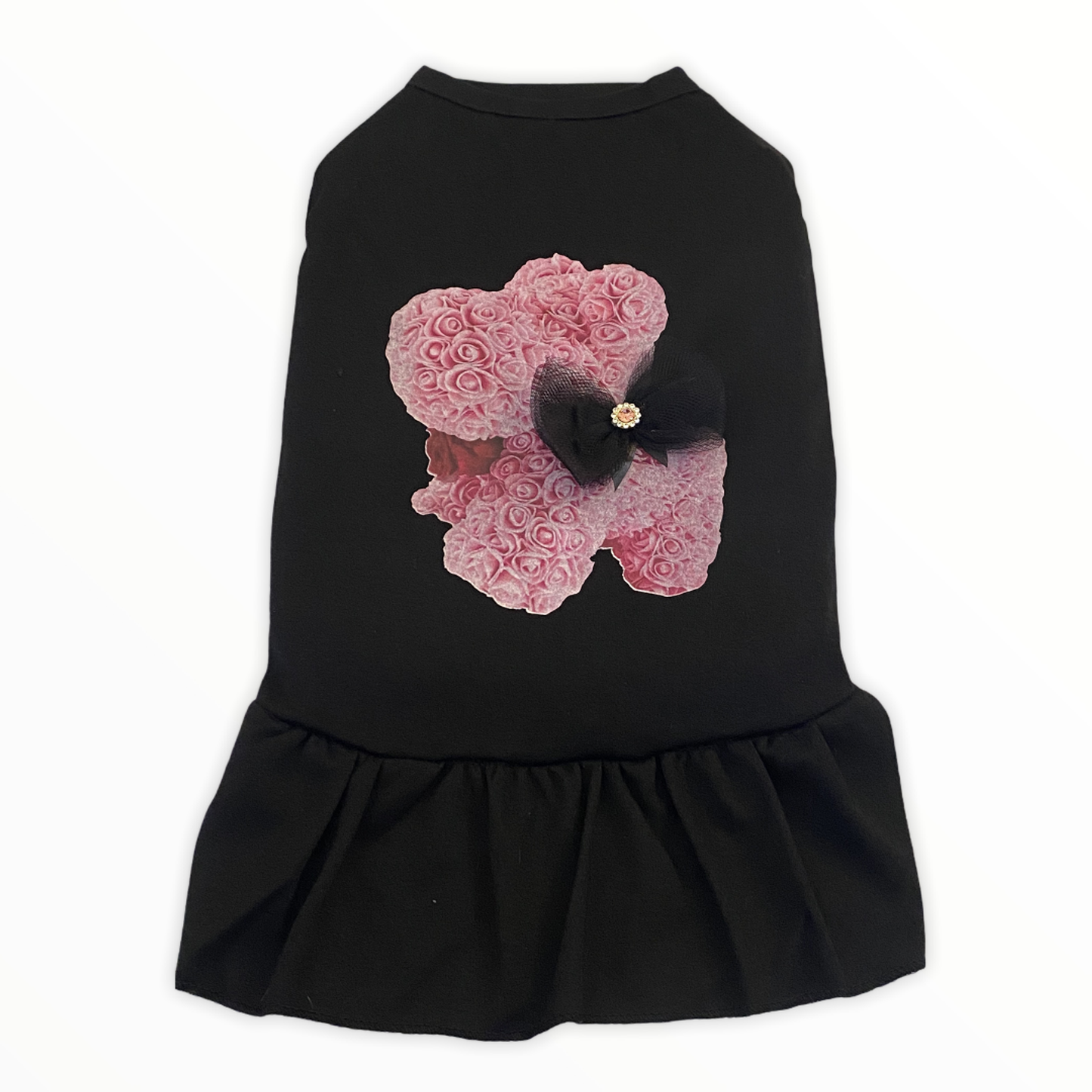 Roses and Puppy Love Dog Dress