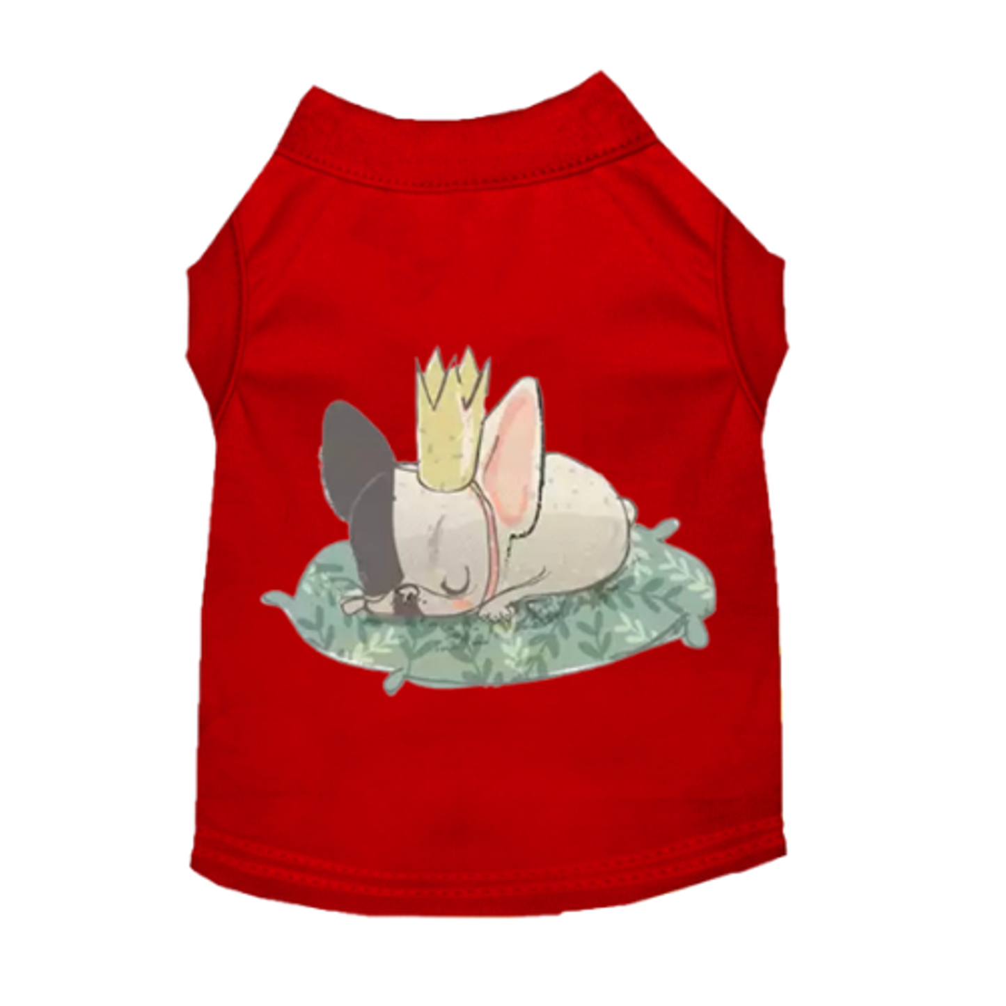 Sleepy Frenchie Dog Dress and Shirt