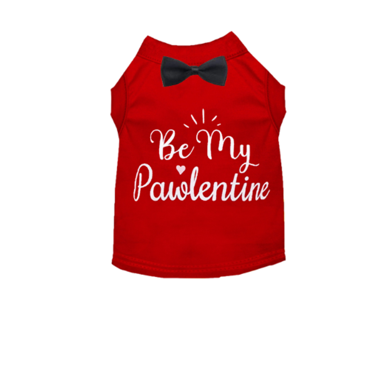 Bark Fifth Avenue Be My Pawlentine Dog Shirt and Dress