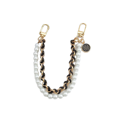 Double Layer Pearl and Chain Dog Lead