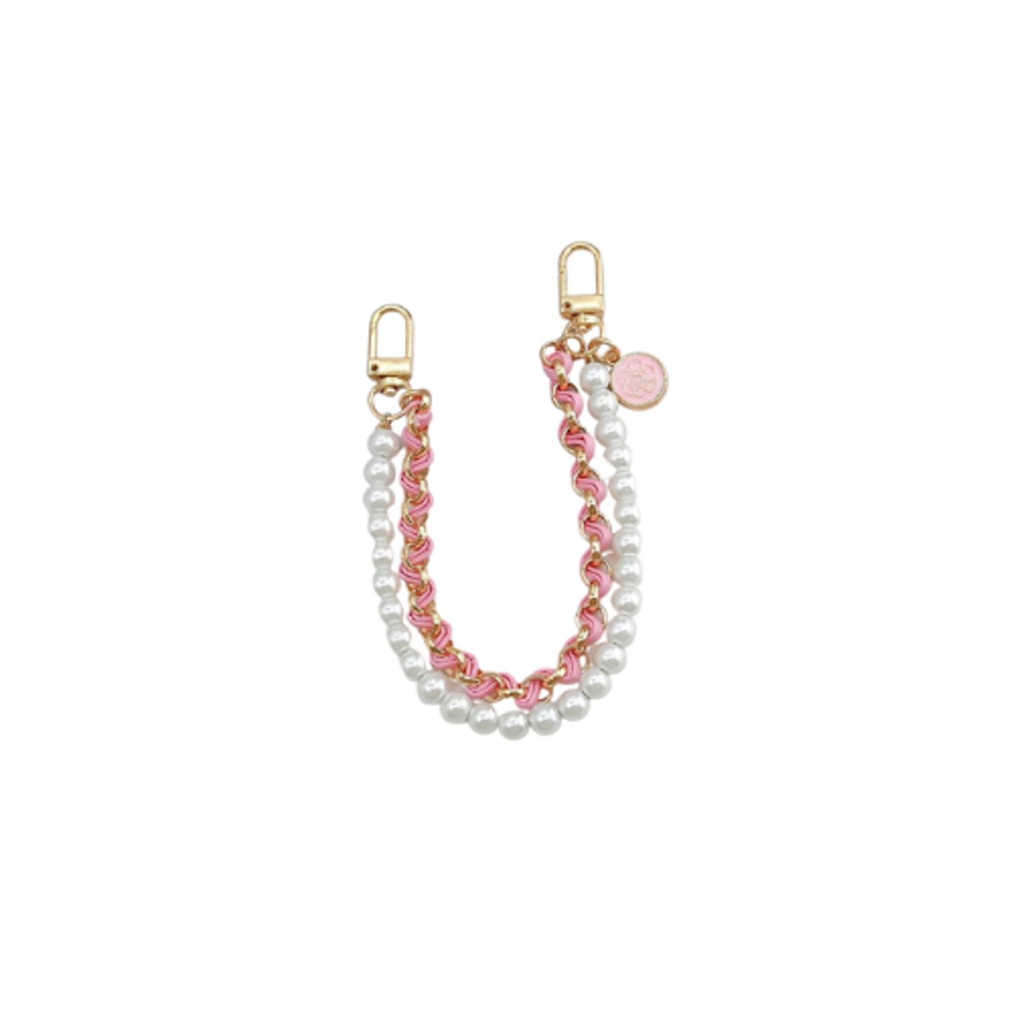 Double Layer Pearl and Chain Dog Lead