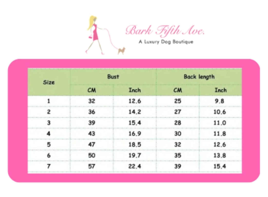 Fashion Doll Silhouette Ruffle Dog Dress