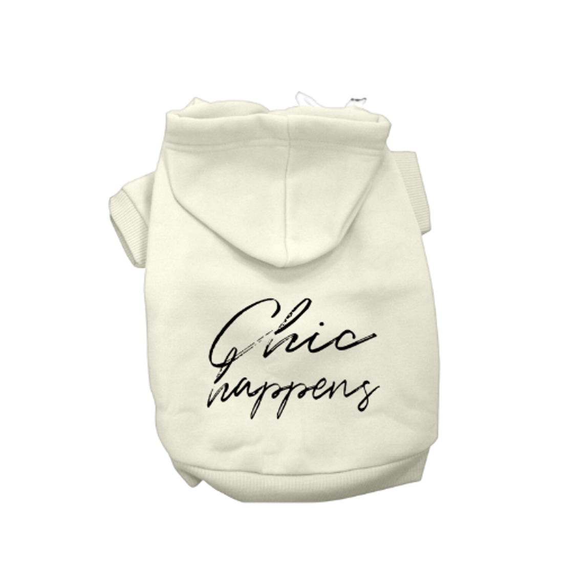 Chic Happens Dog Hoodie
