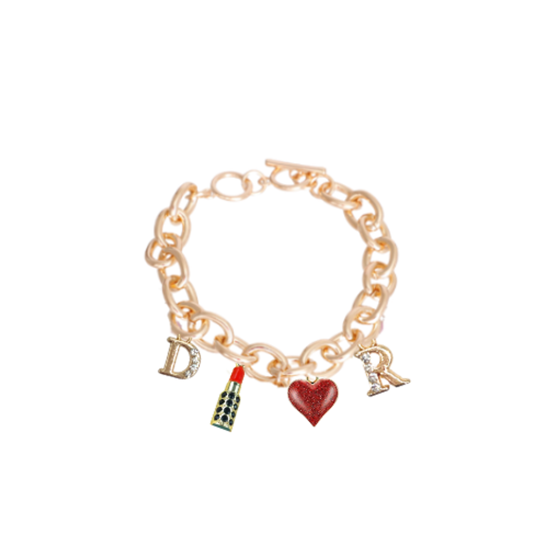 Diorable Lipstick Charm Dog Collar