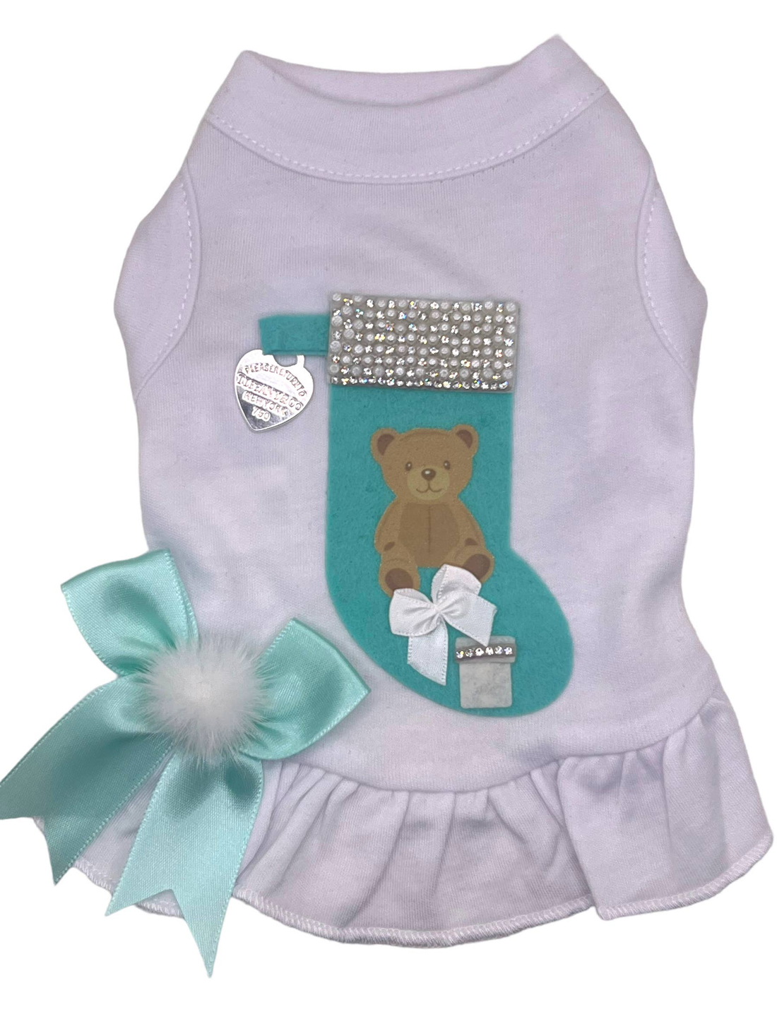 Sniffany Bear Stocking Dog Dress