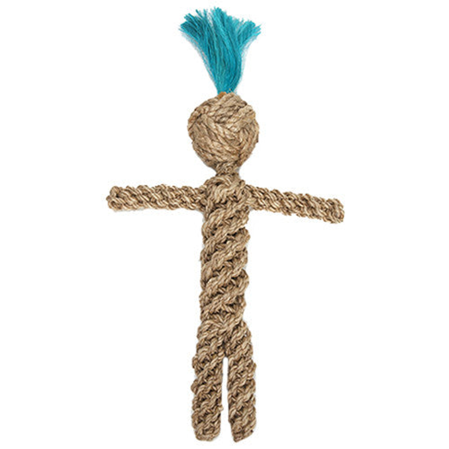Walk-e-Woo Abaca-Dabra Doll Natural Fiber Dog Toy