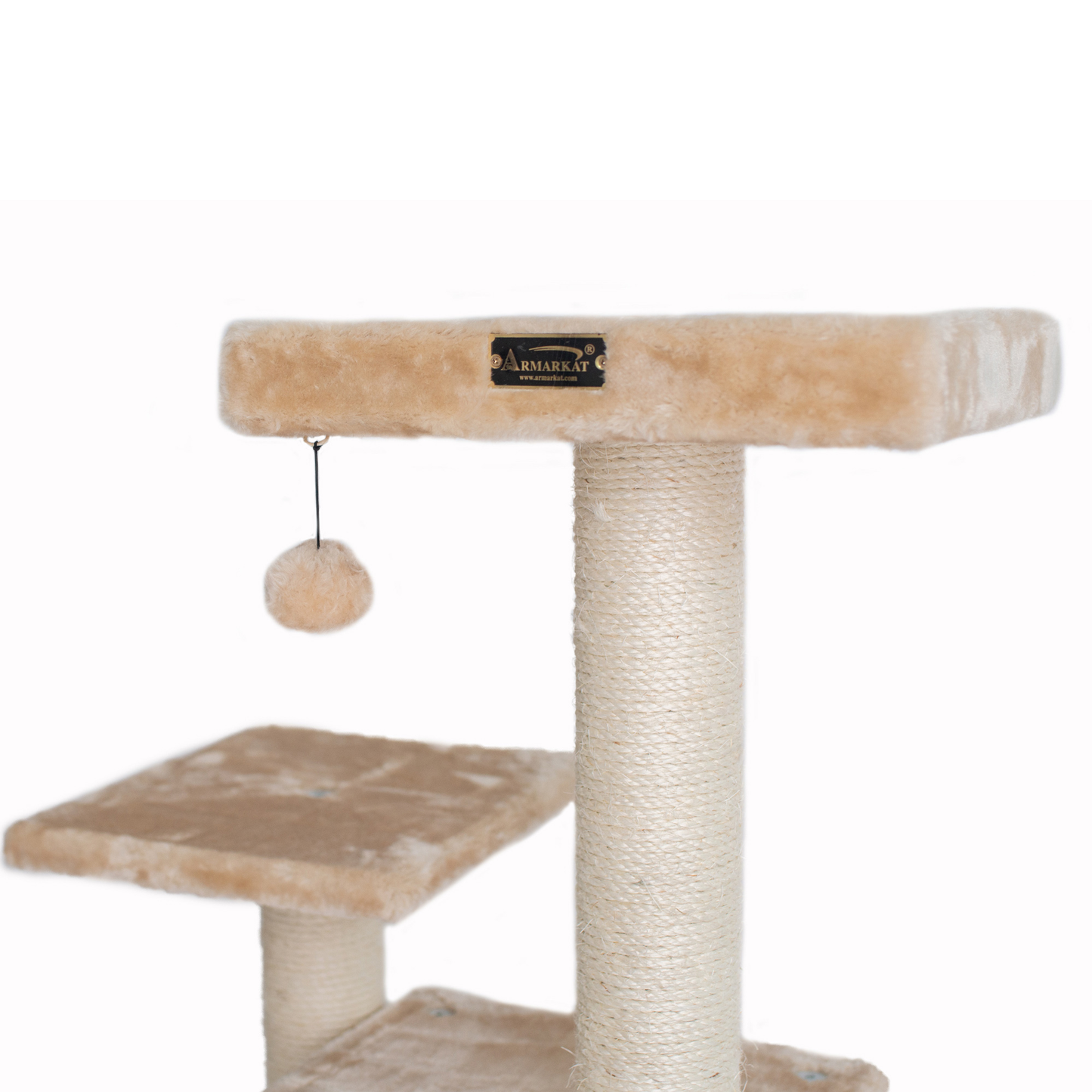 Armarkat Real Wood Classic 32-Inch Cat Tree, Beige