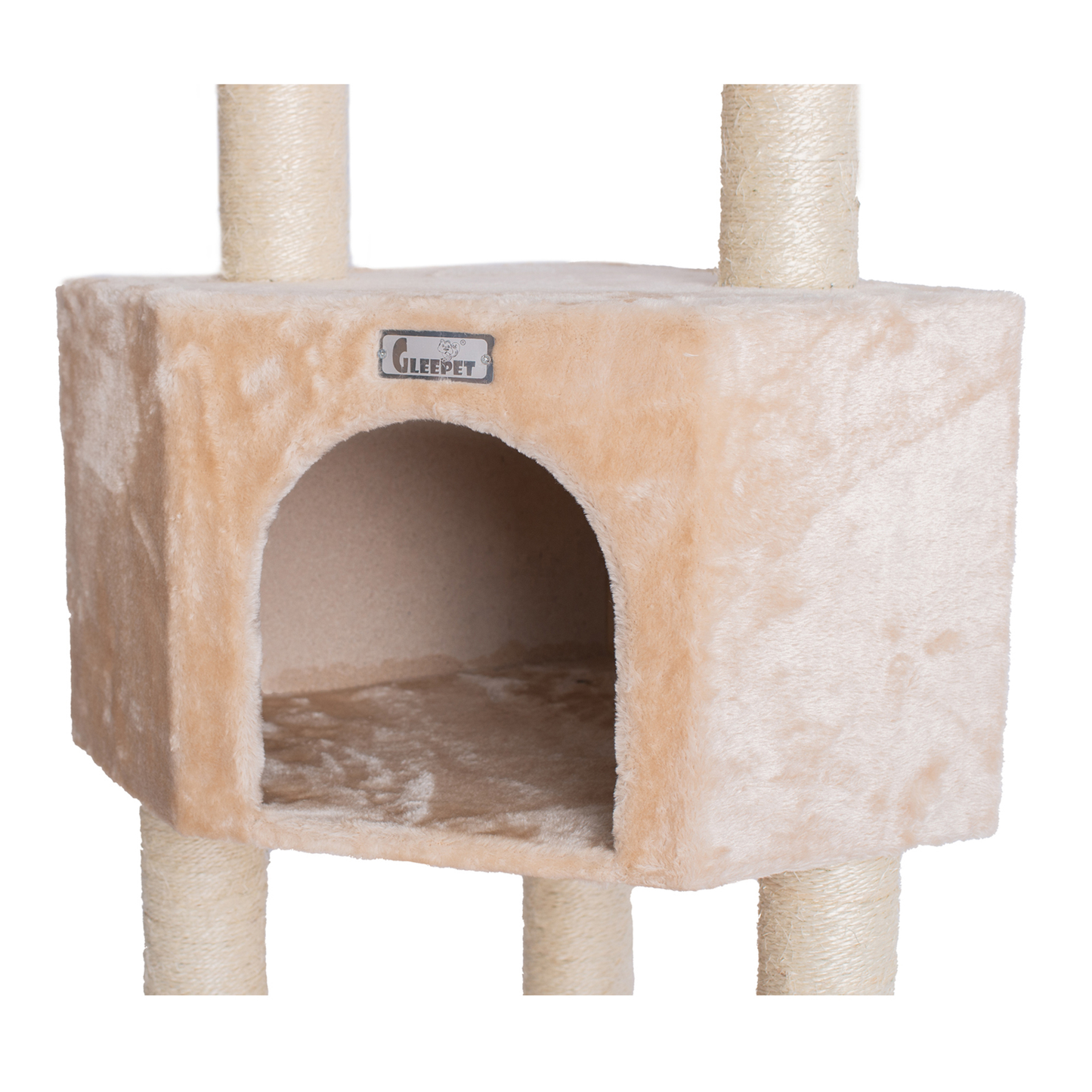 GleePet 48-inch beige cat tree