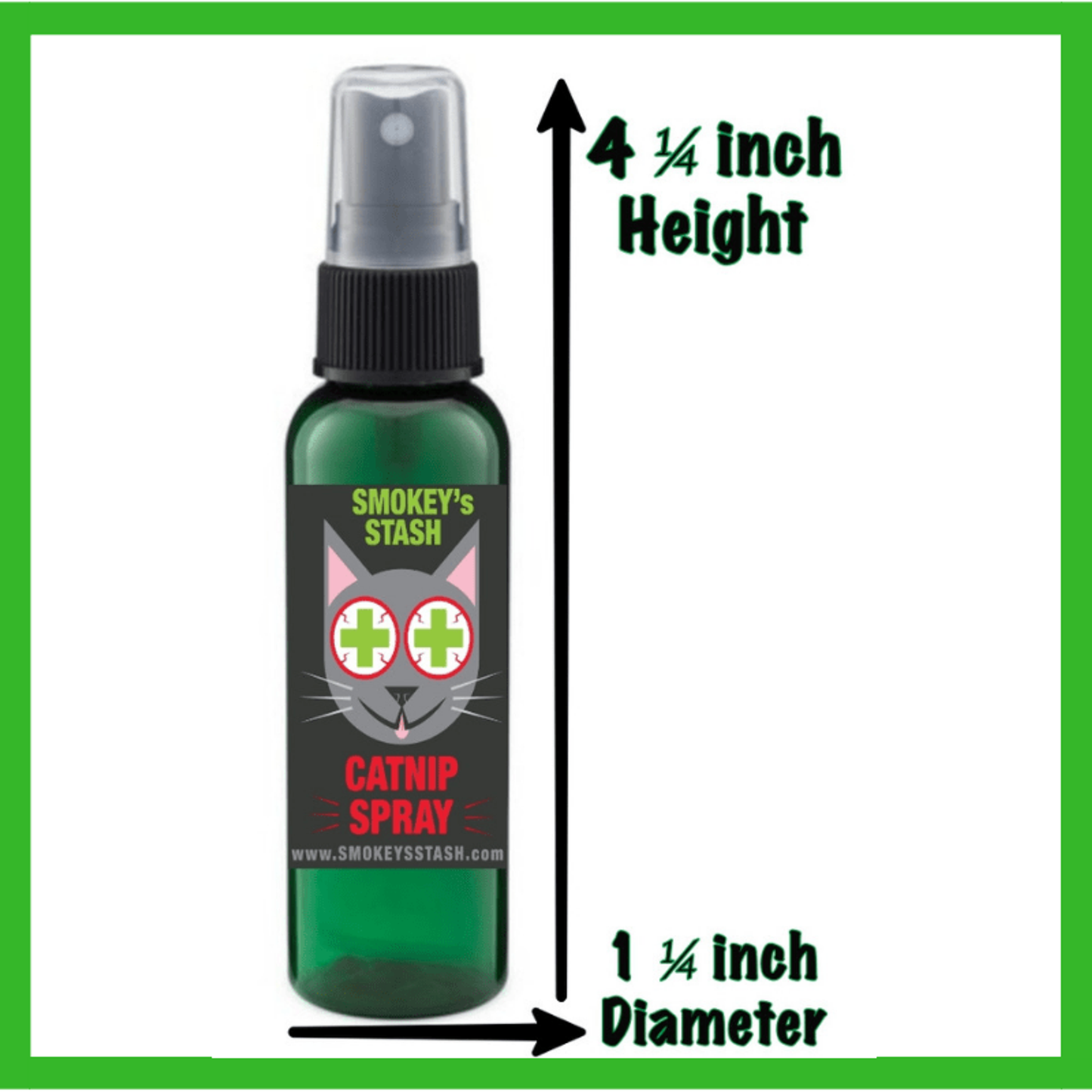 Smokey's Stash Catnip Spray, 2 oz Bottle