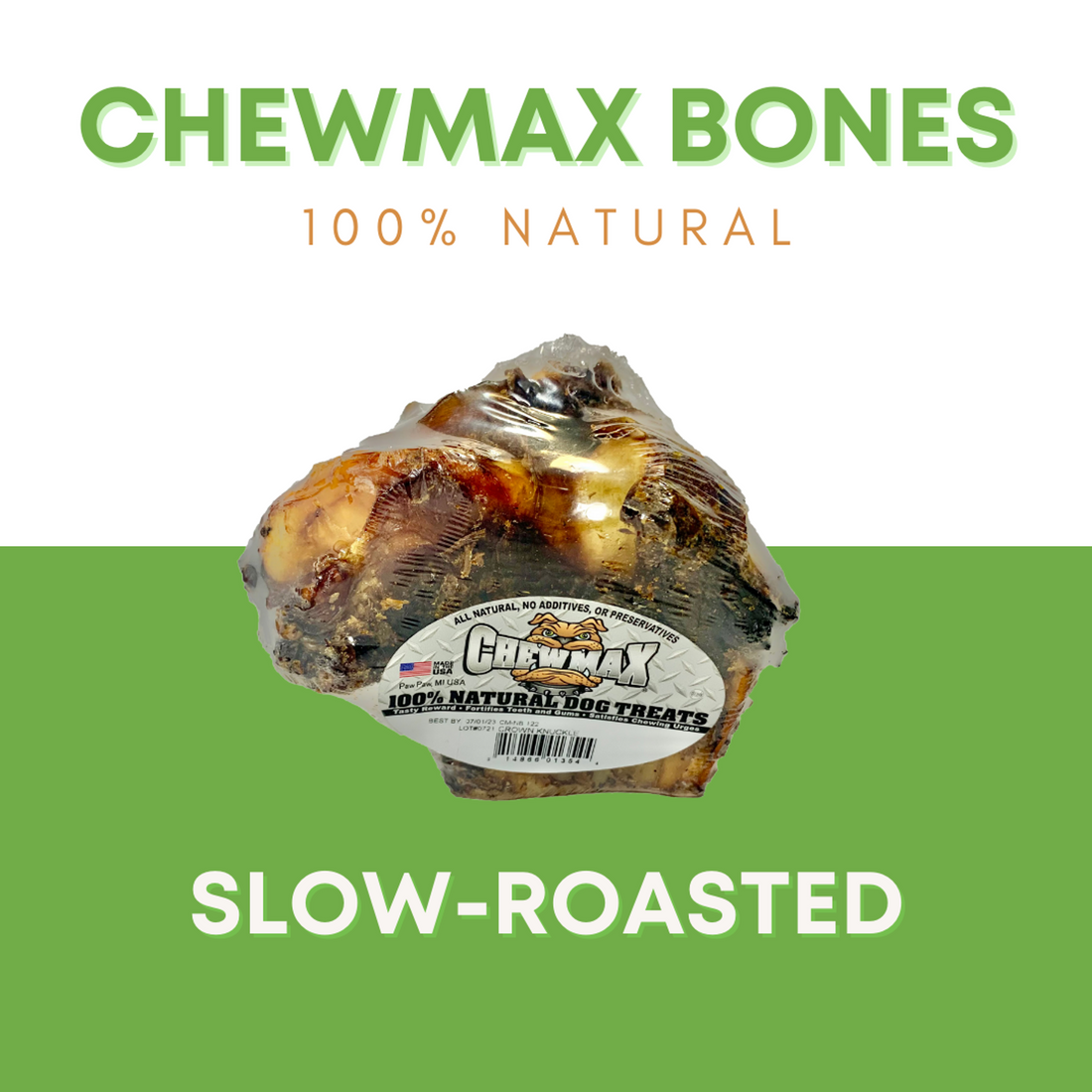 ChewMax Crown Knuckle Beef Dog Bone
