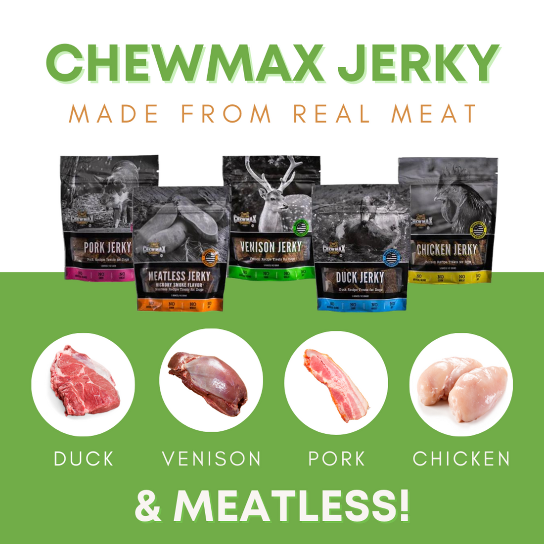 ChewMax Chicken Jerky Dog Treats