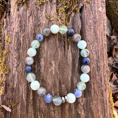 Intuition & Insight Vibes Gemstone Bracelet