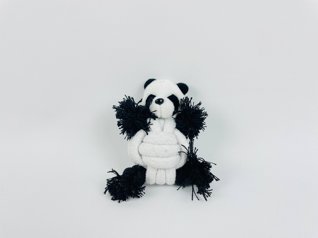 Eco Panda Handmade Dog Rope Tug and Chew Toy